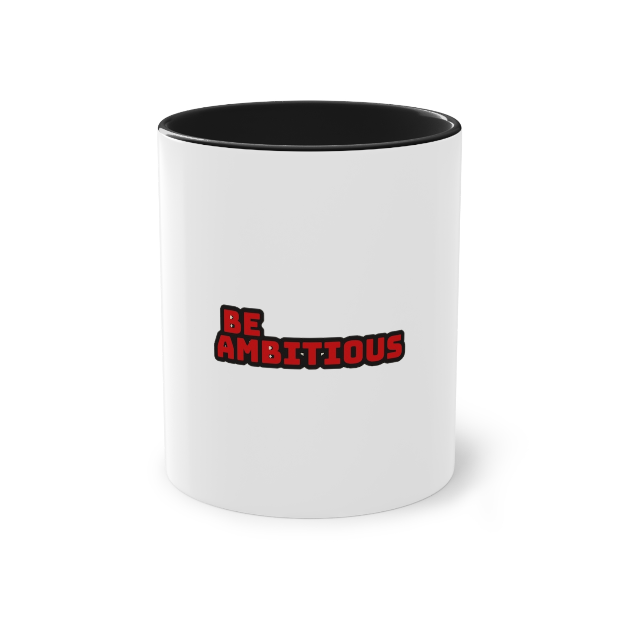 Be Ambitious Two Tone Coffee Mug 11oz - Image 9