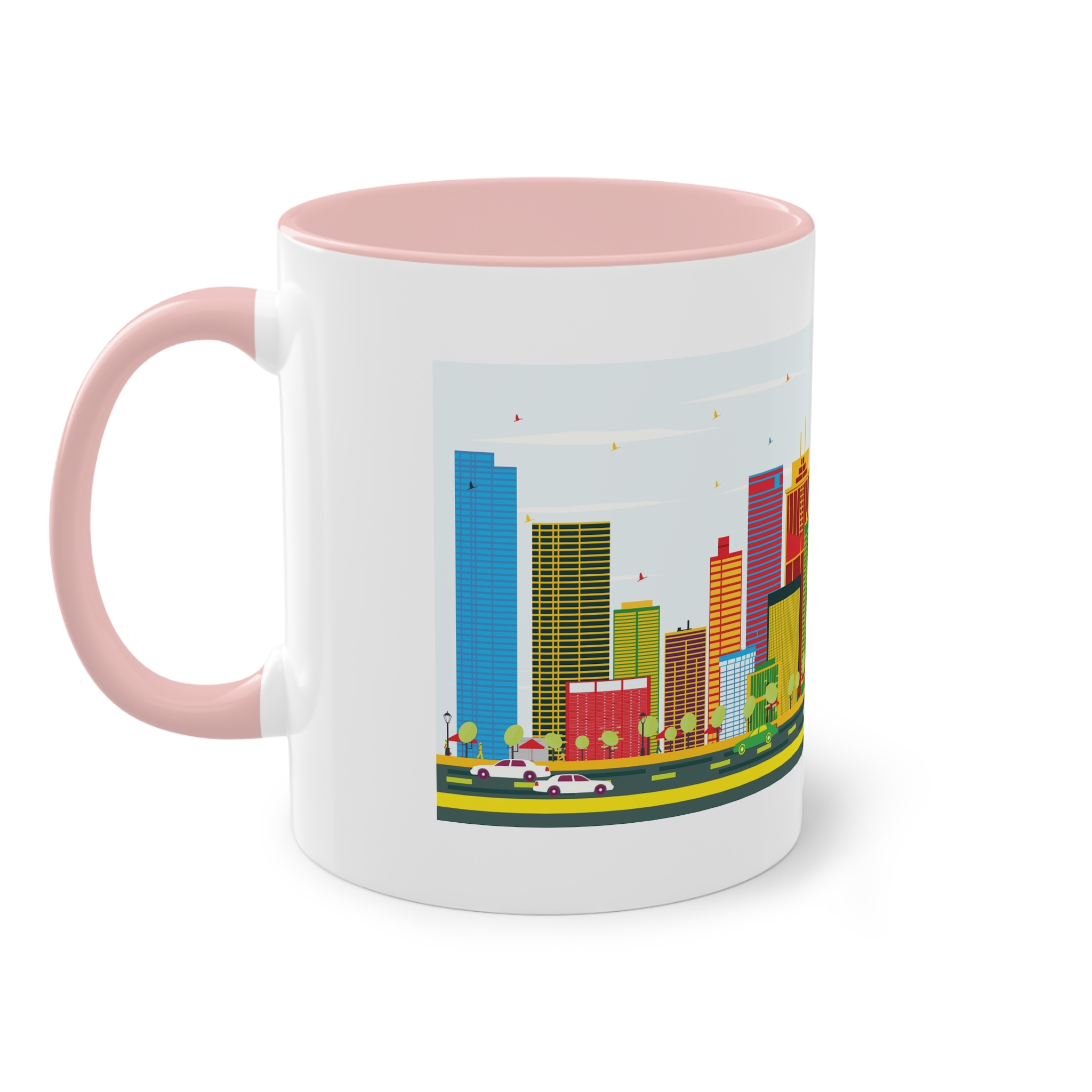 Panama Color Two Tone Coffee Mug 11oz - Image 47