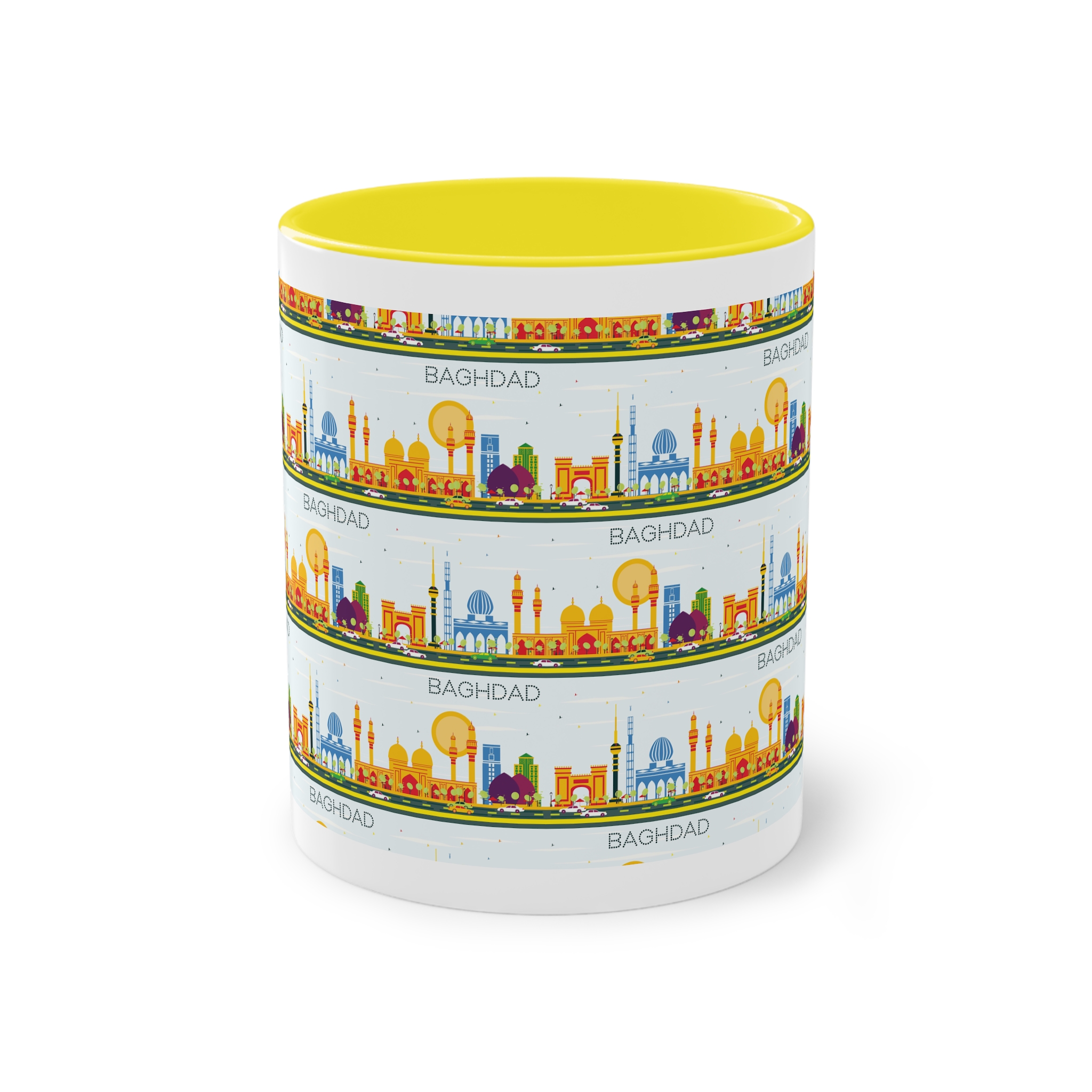 Baghdad Color Two Tone Coffee Mug 11oz - Image 21