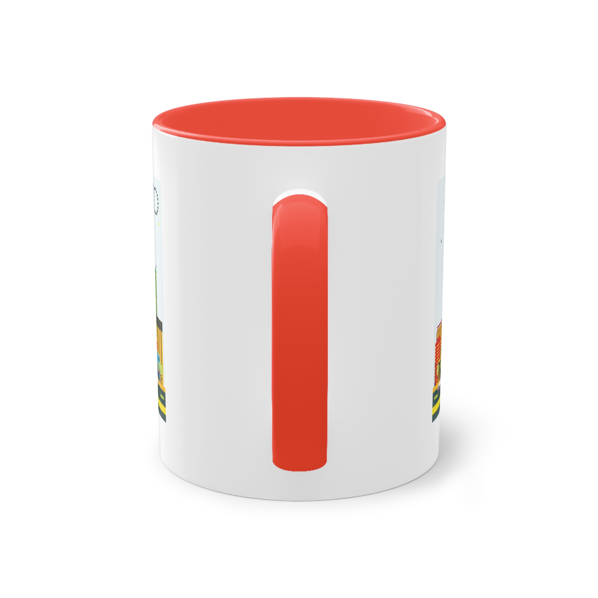 Kyoto Color Two Tone Coffee Mug 11oz - Image 2