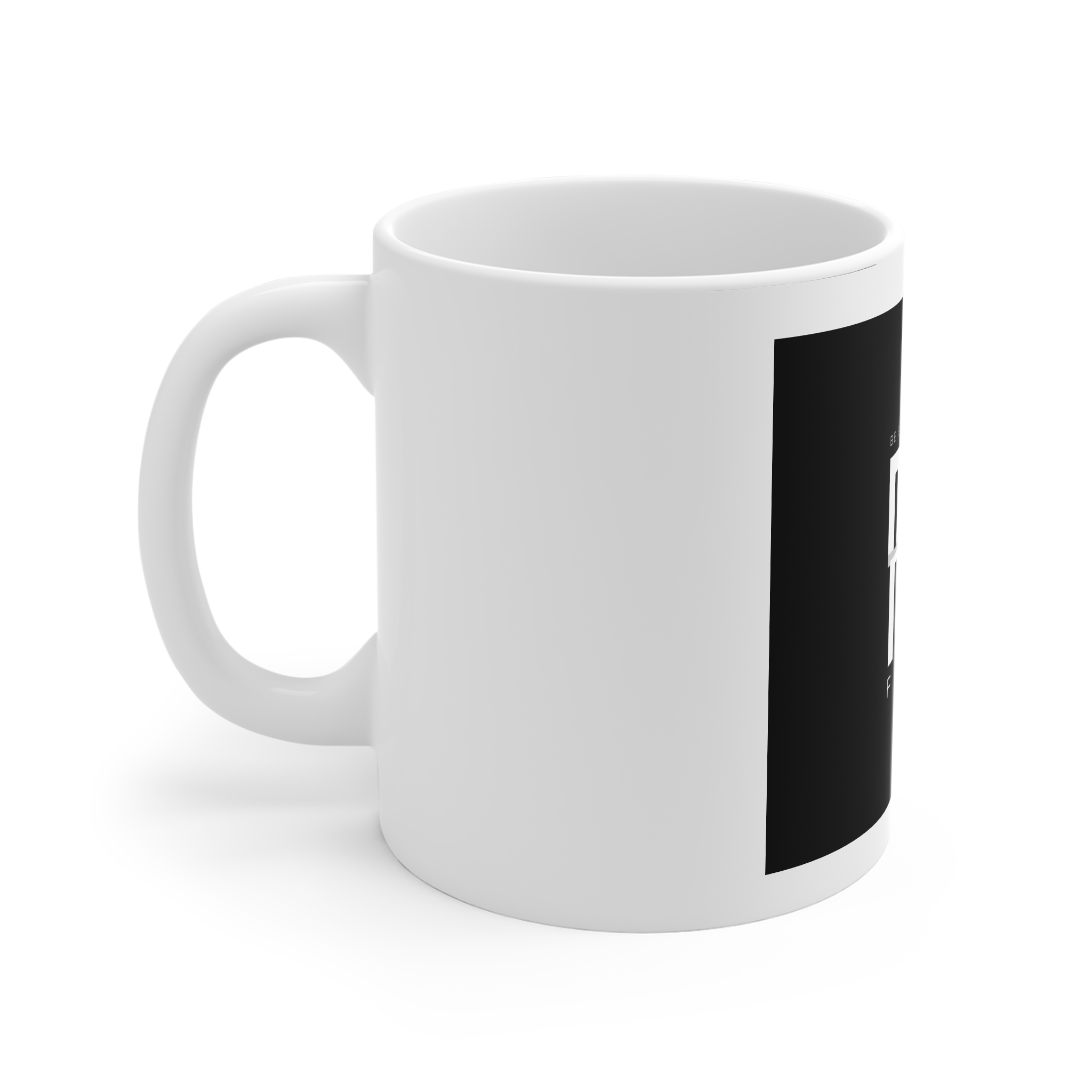 Run Faster 11oz White Mug - Image 2