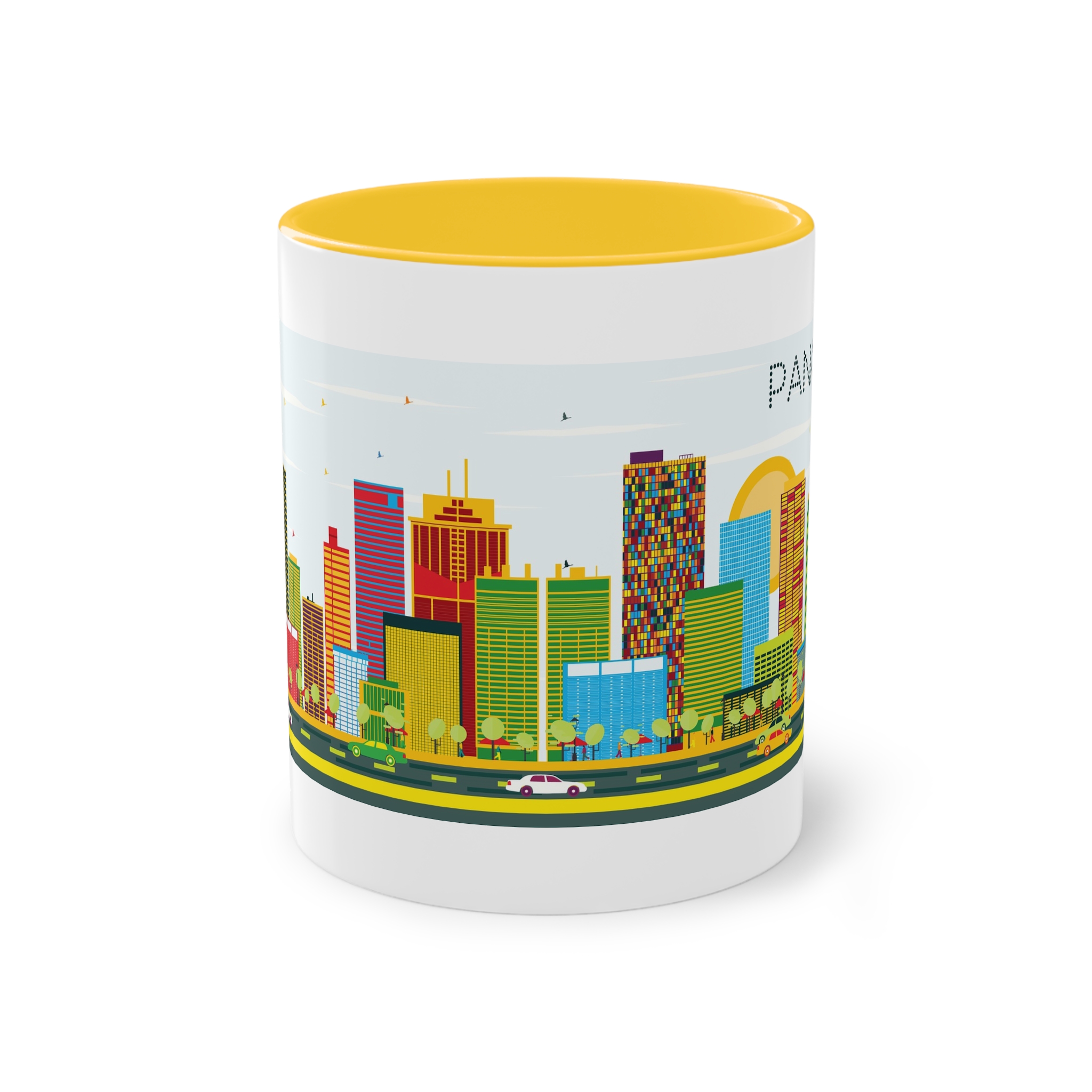Panama Color Two Tone Coffee Mug 11oz - Image 17