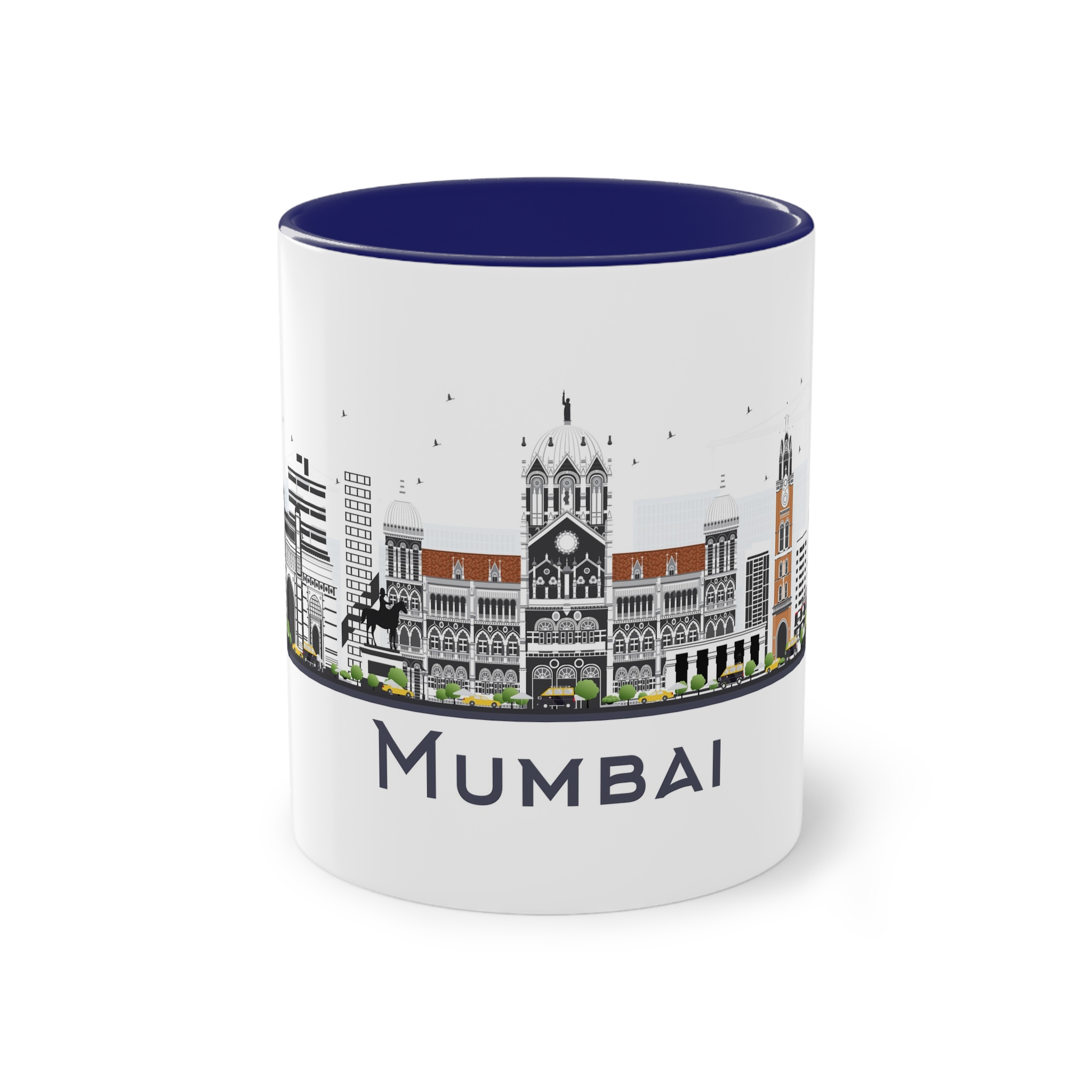 Mumbai Isolated Two Tone Coffee Mug 11oz - Image 41