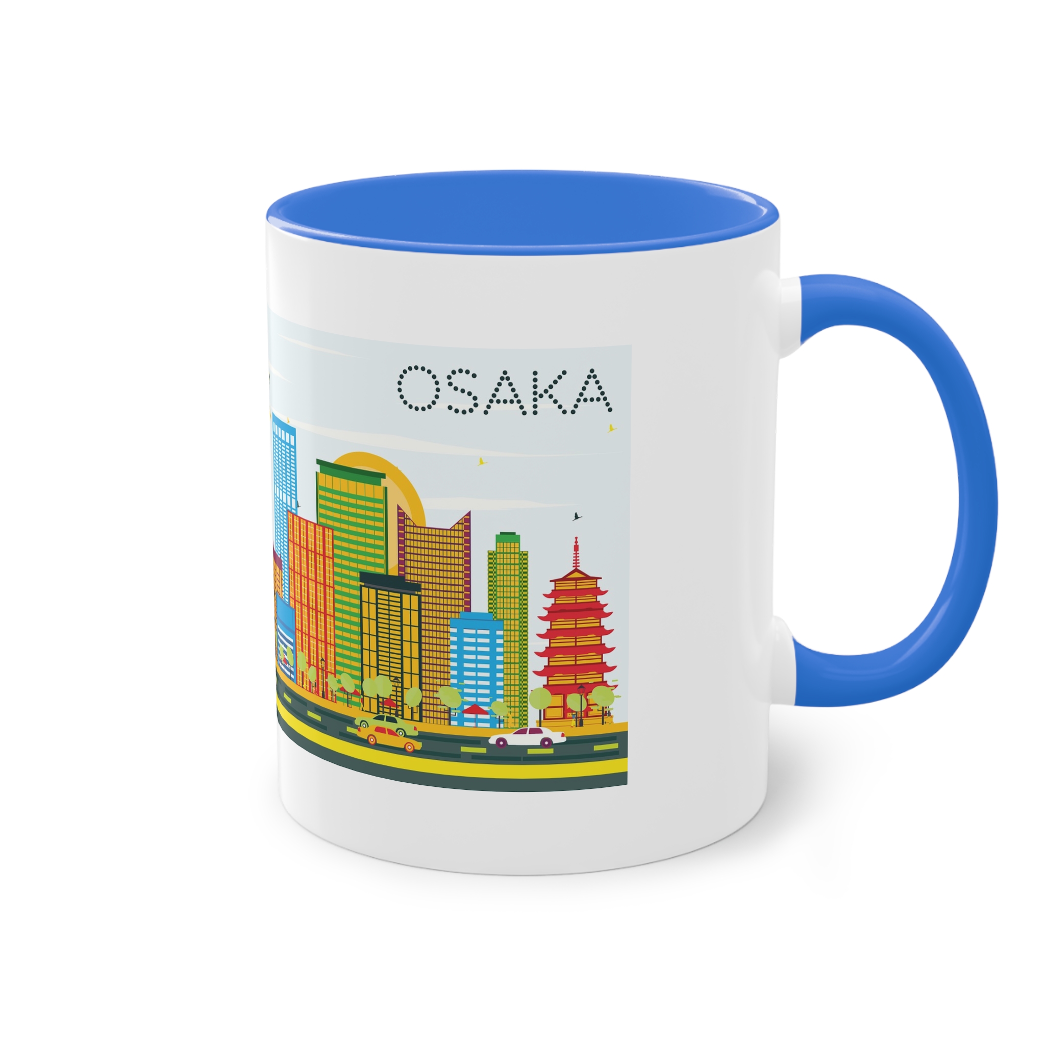 Osaka Color Two Tone Coffee Mug 11oz - Image 40