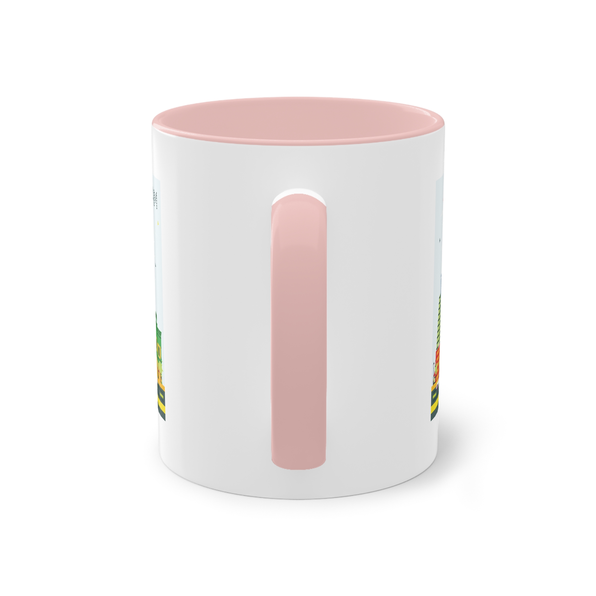 Visakhapatnam Color Two Tone Coffee Mug 11oz - Image 46