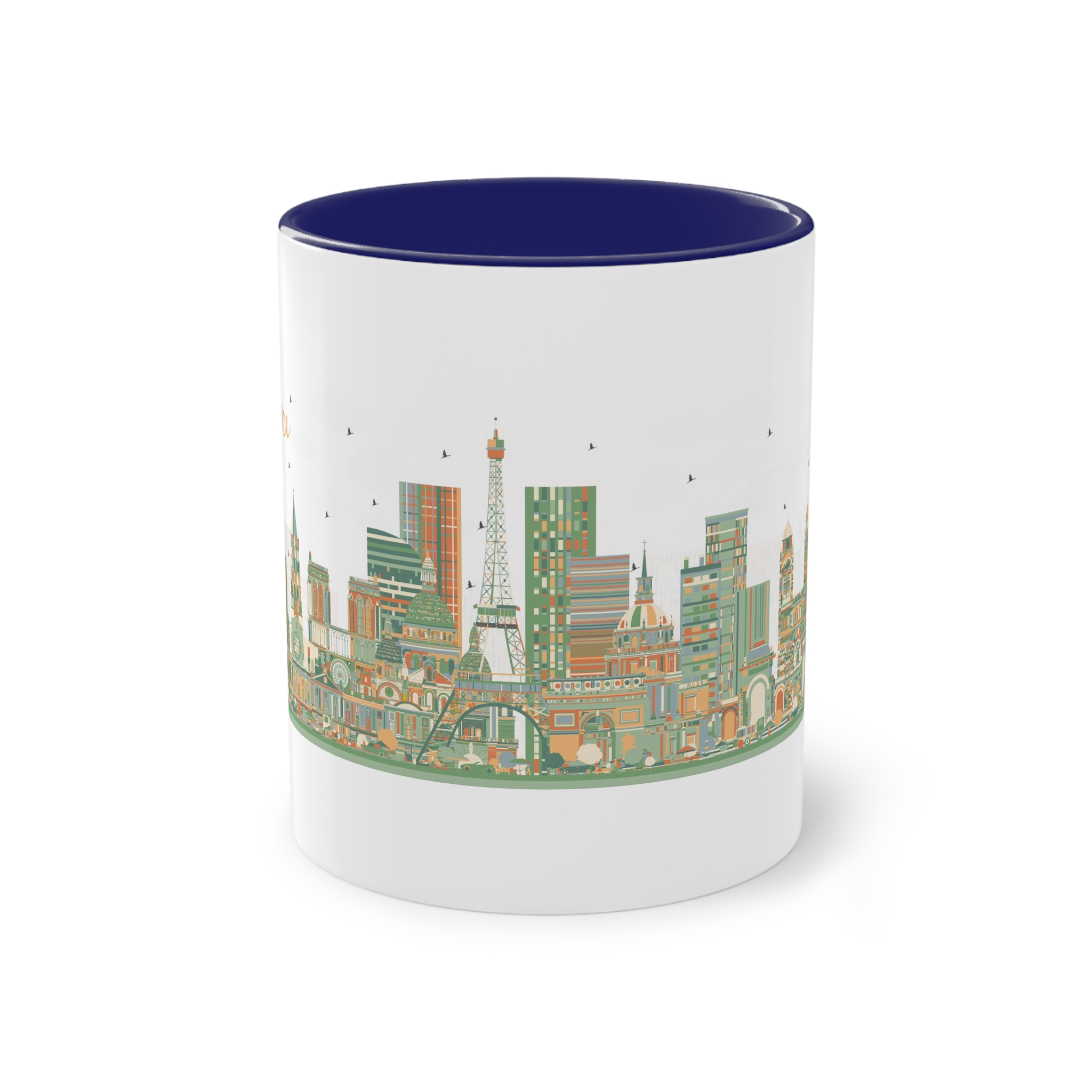France Ver 1 Two Tone Coffee Mug 11oz - Image 41