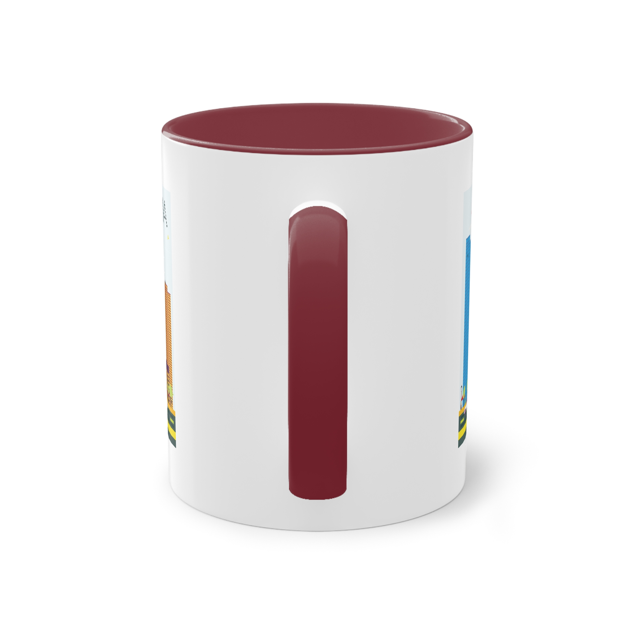 Panama Color Two Tone Coffee Mug 11oz - Image 6