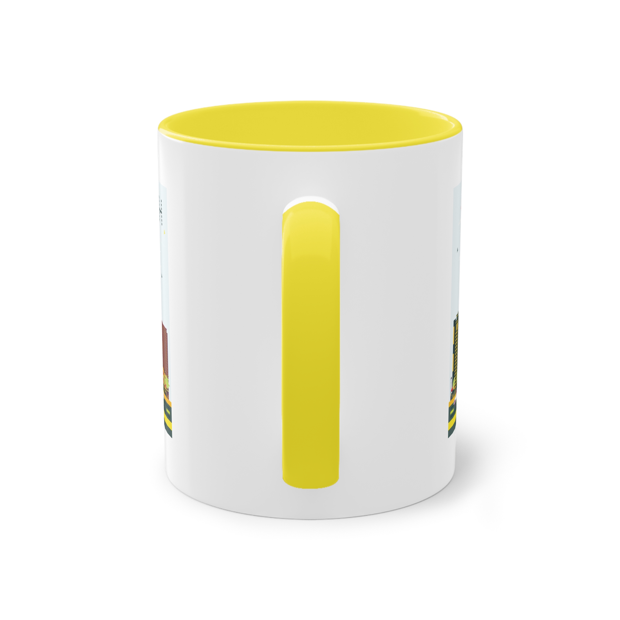 Jeddah Color Two Tone Coffee Mug 11oz - Image 22