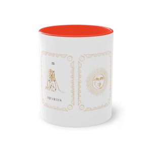 Aquarius Zodiac 2 Two Tone Coffee Mug 11oz