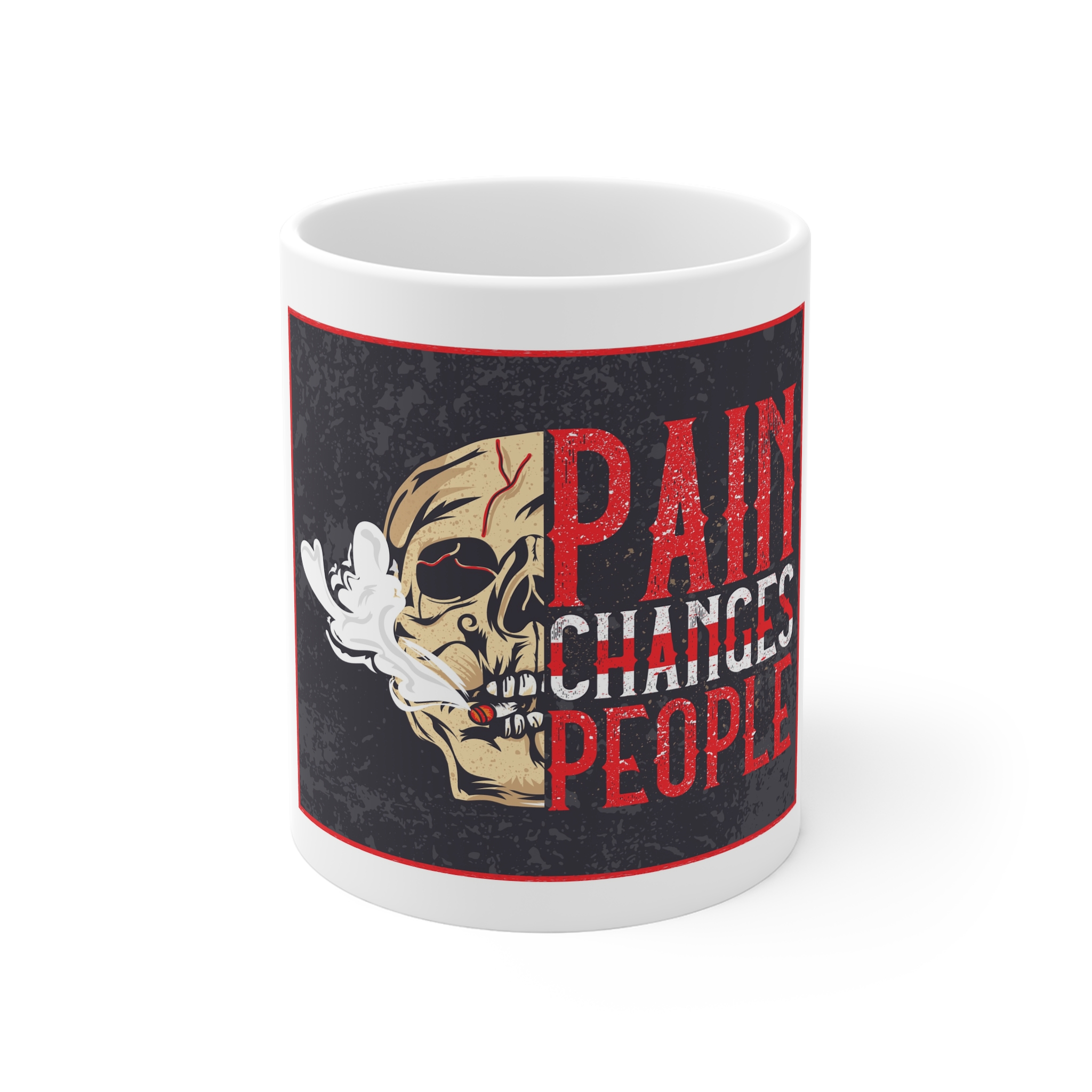 Pain Changes People 02 Fp 11oz White Mug
