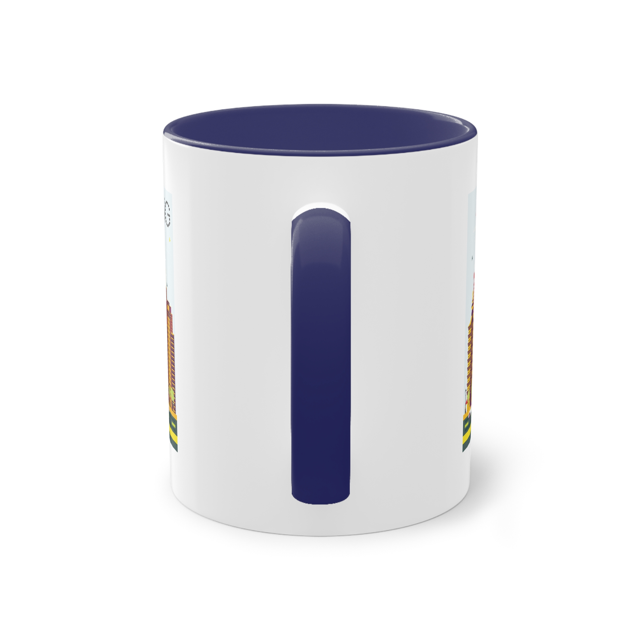 Beijing Color Two Tone Coffee Mug 11oz - Image 42