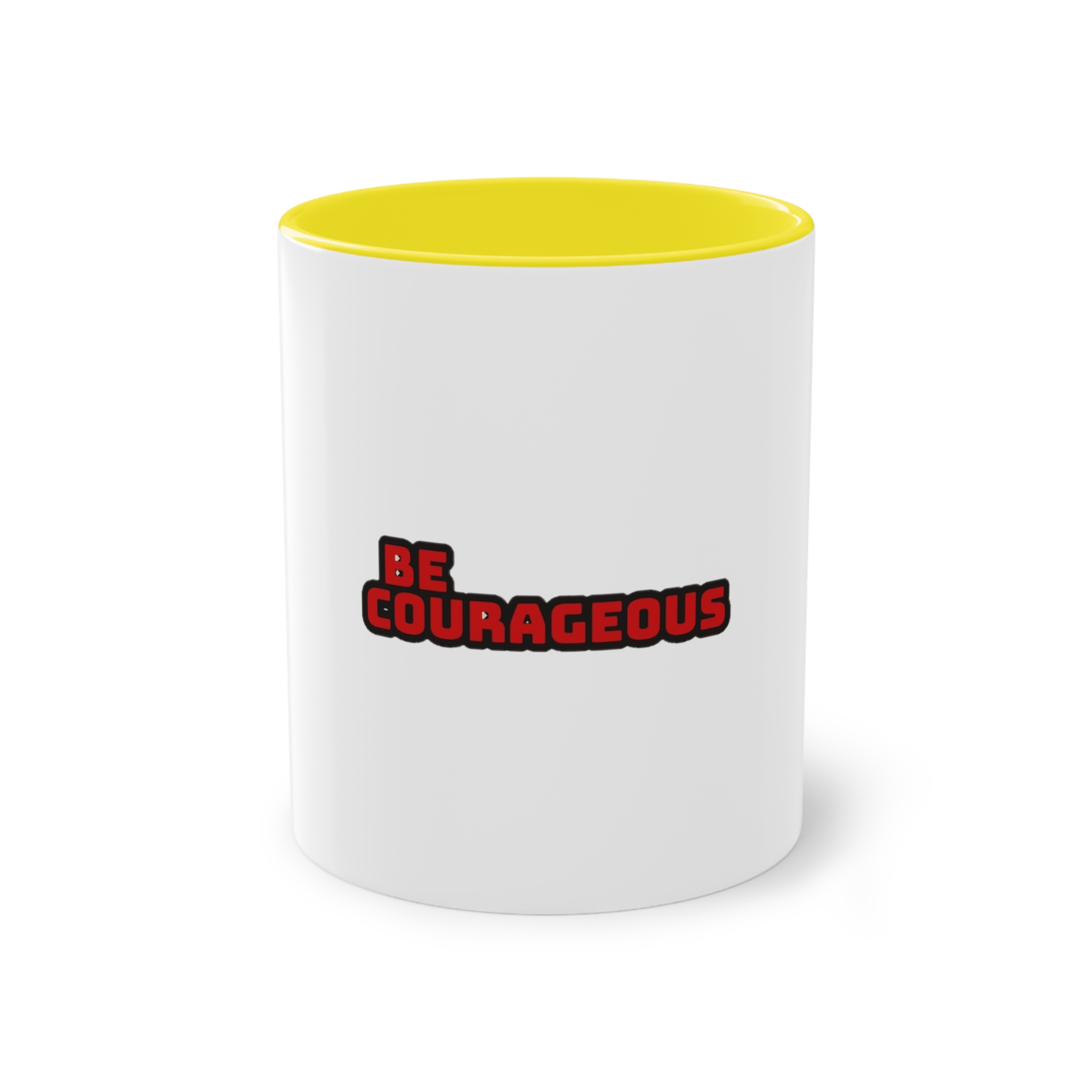 Be Courageous Two Tone Coffee Mug 11oz - Image 21