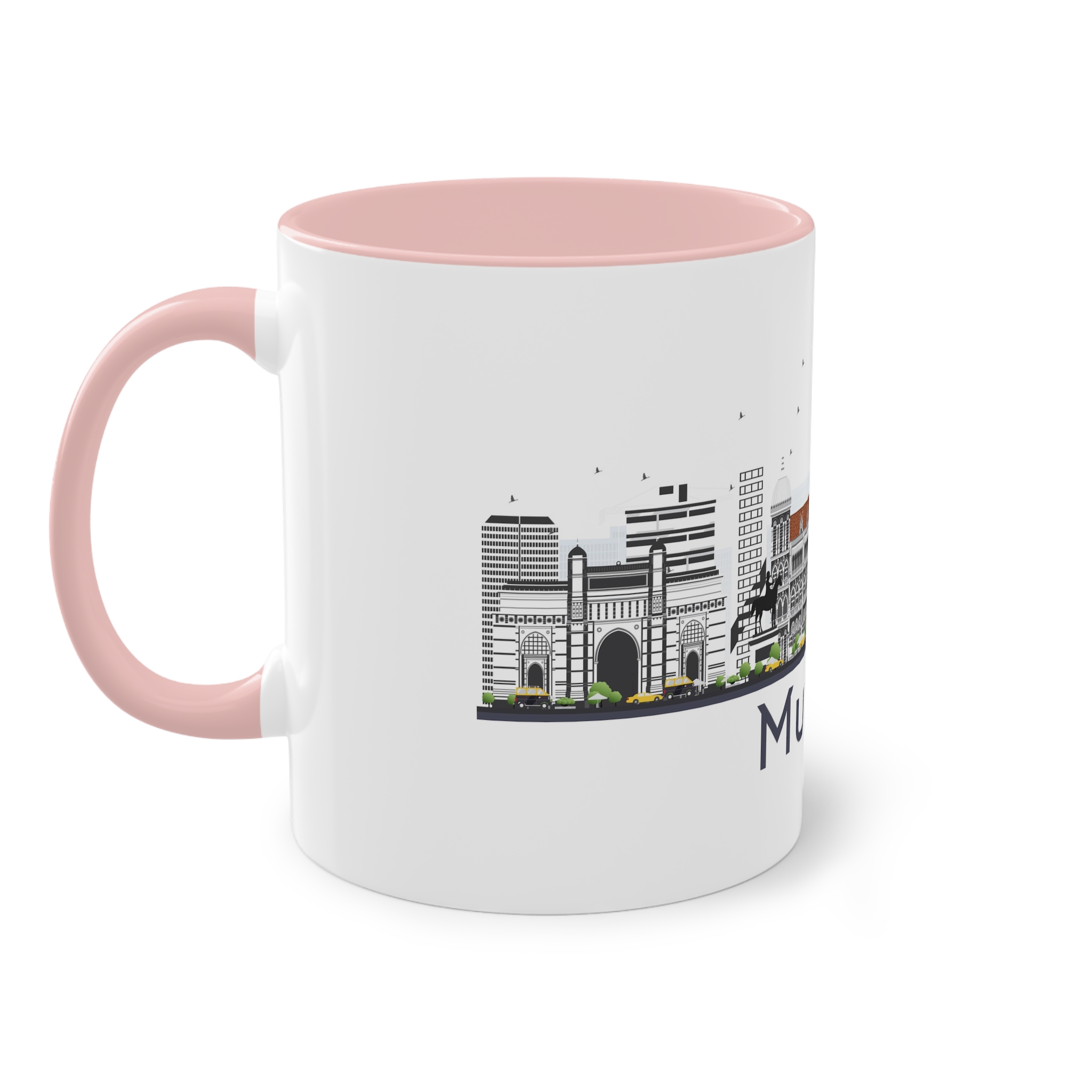 Mumbai Isolated Two Tone Coffee Mug 11oz - Image 47