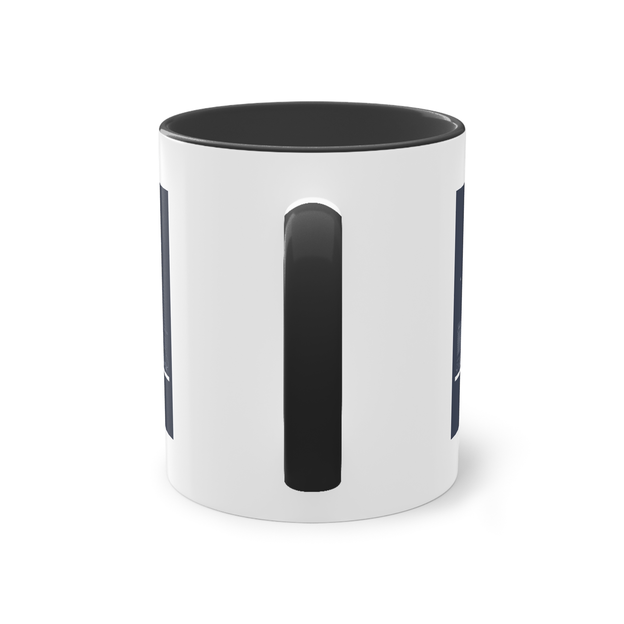 Kuala Lumpur Outline Inverse Two Tone Coffee Mug 11oz - Image 10