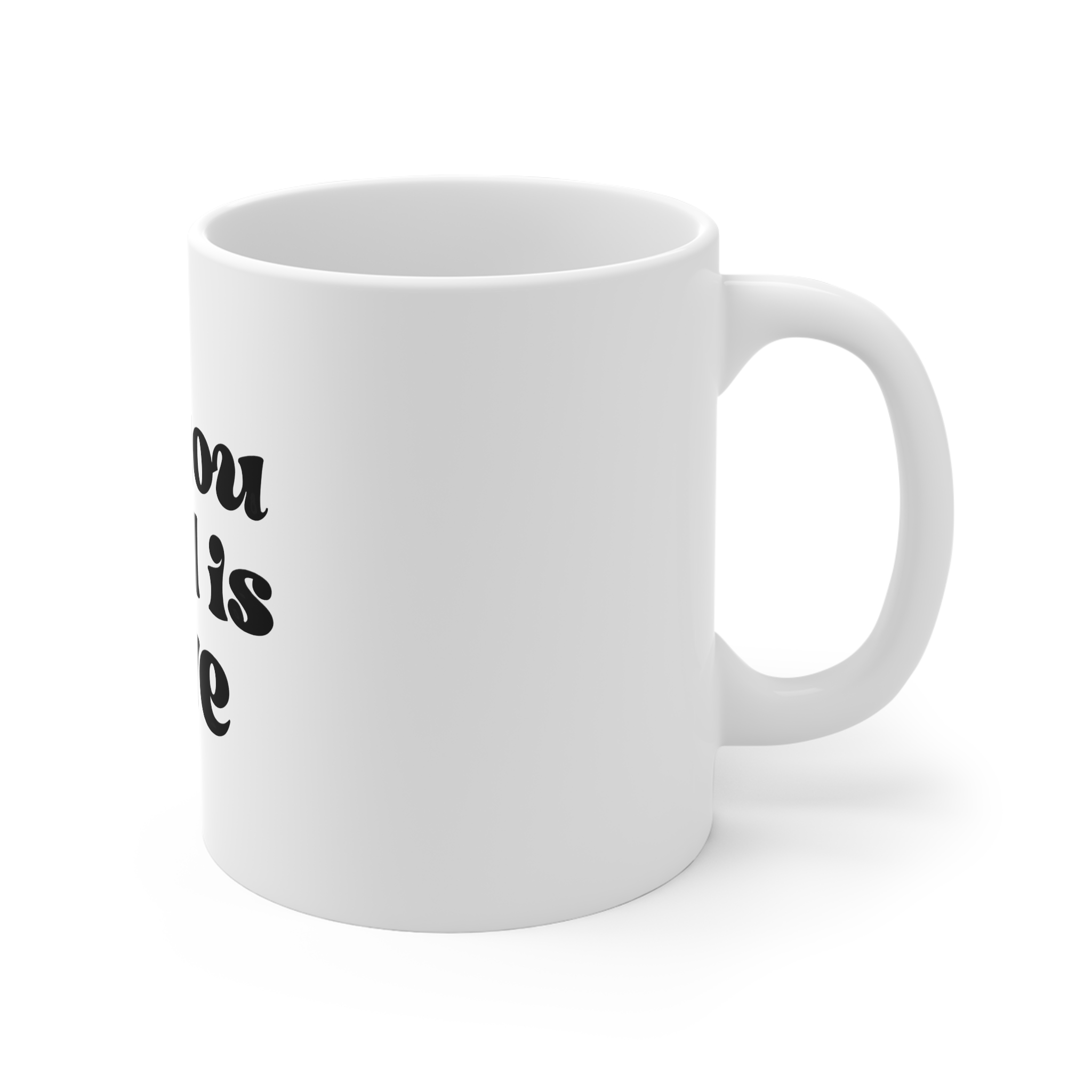Retro Valentine Svg 08 11oz White Mug - Image 3