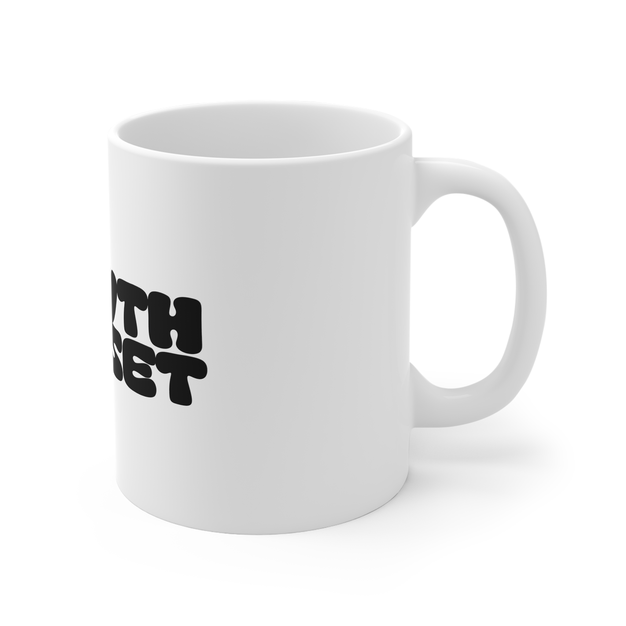 Motivational Phrase With Text Growth Mindset Empowering Message About Learning Progress Personal 11oz White Mug - Image 3