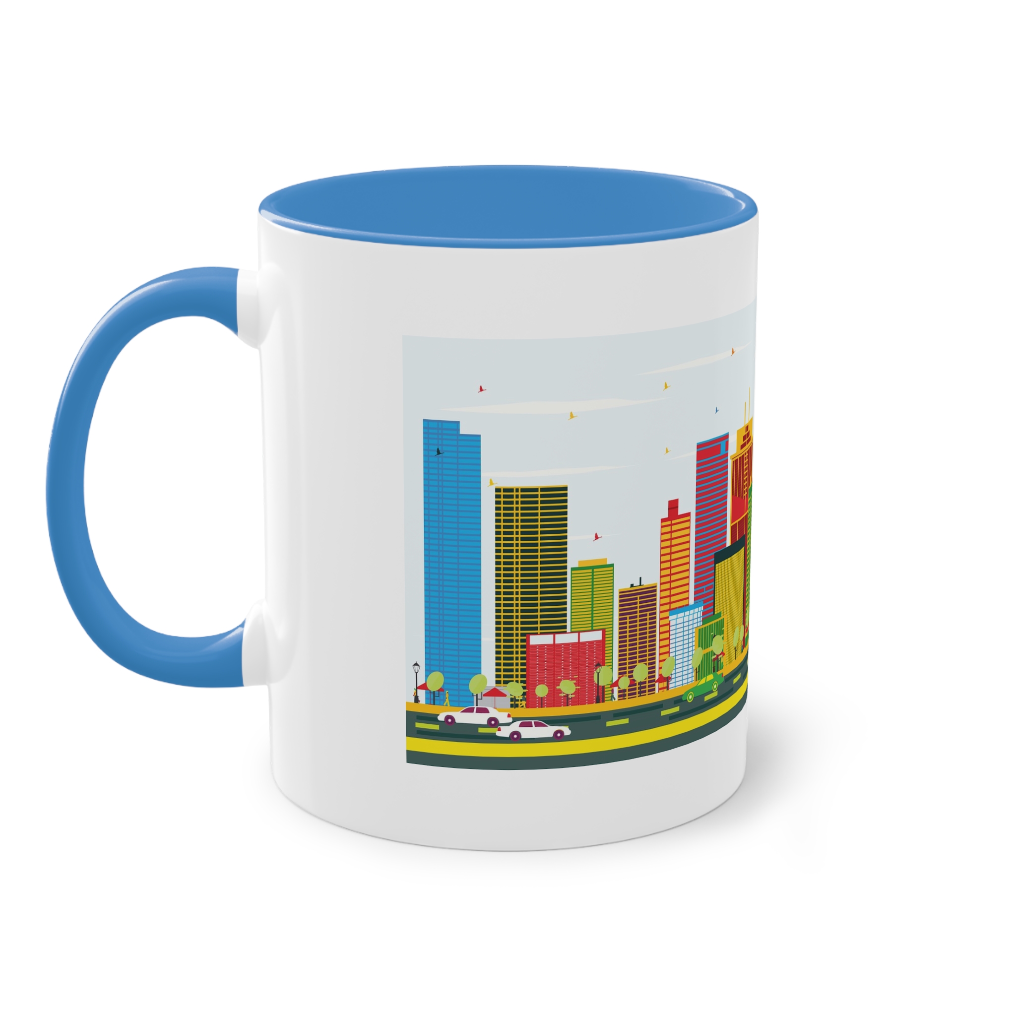 Panama Color Two Tone Coffee Mug 11oz - Image 35