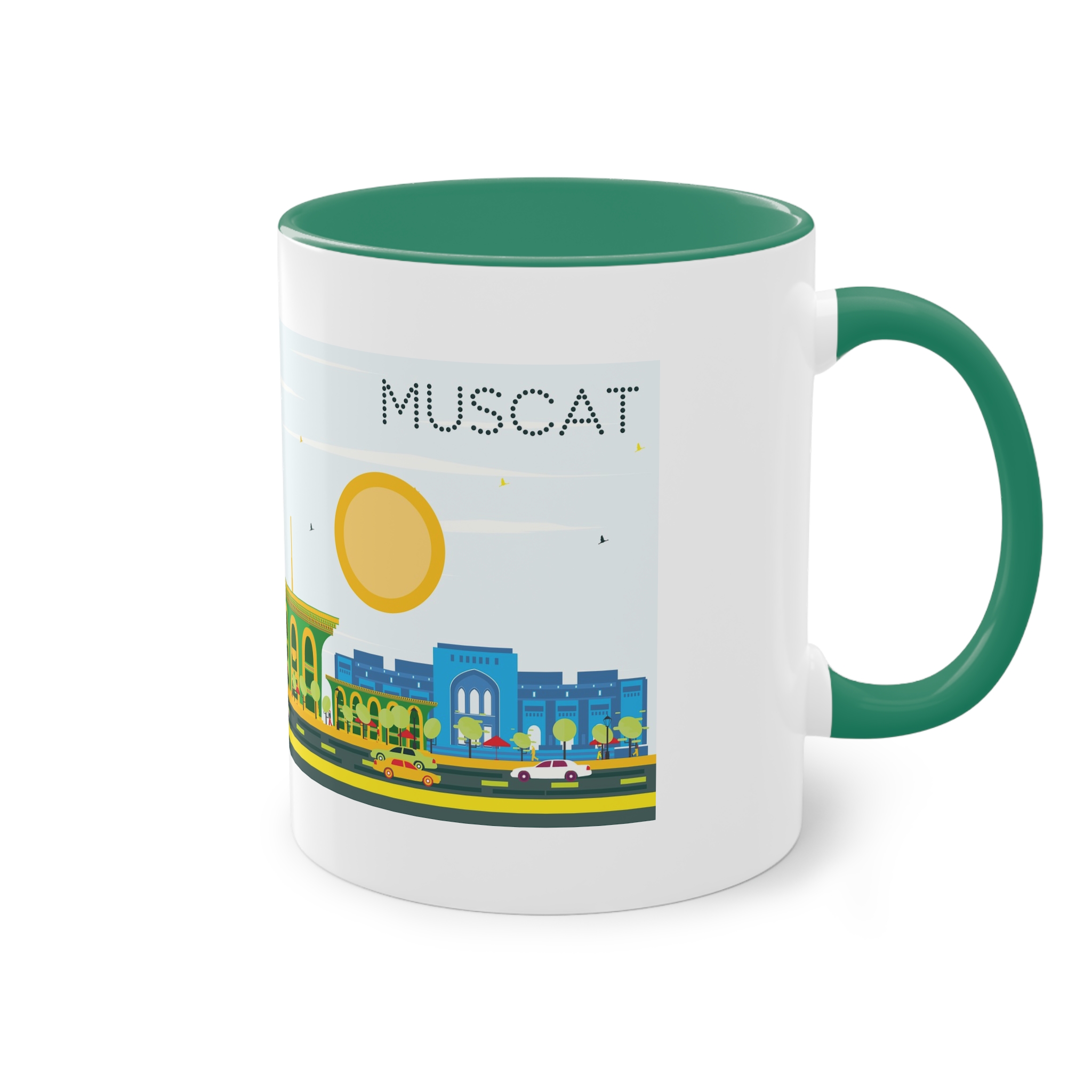 Muscat Color Two Tone Coffee Mug 11oz - Image 32