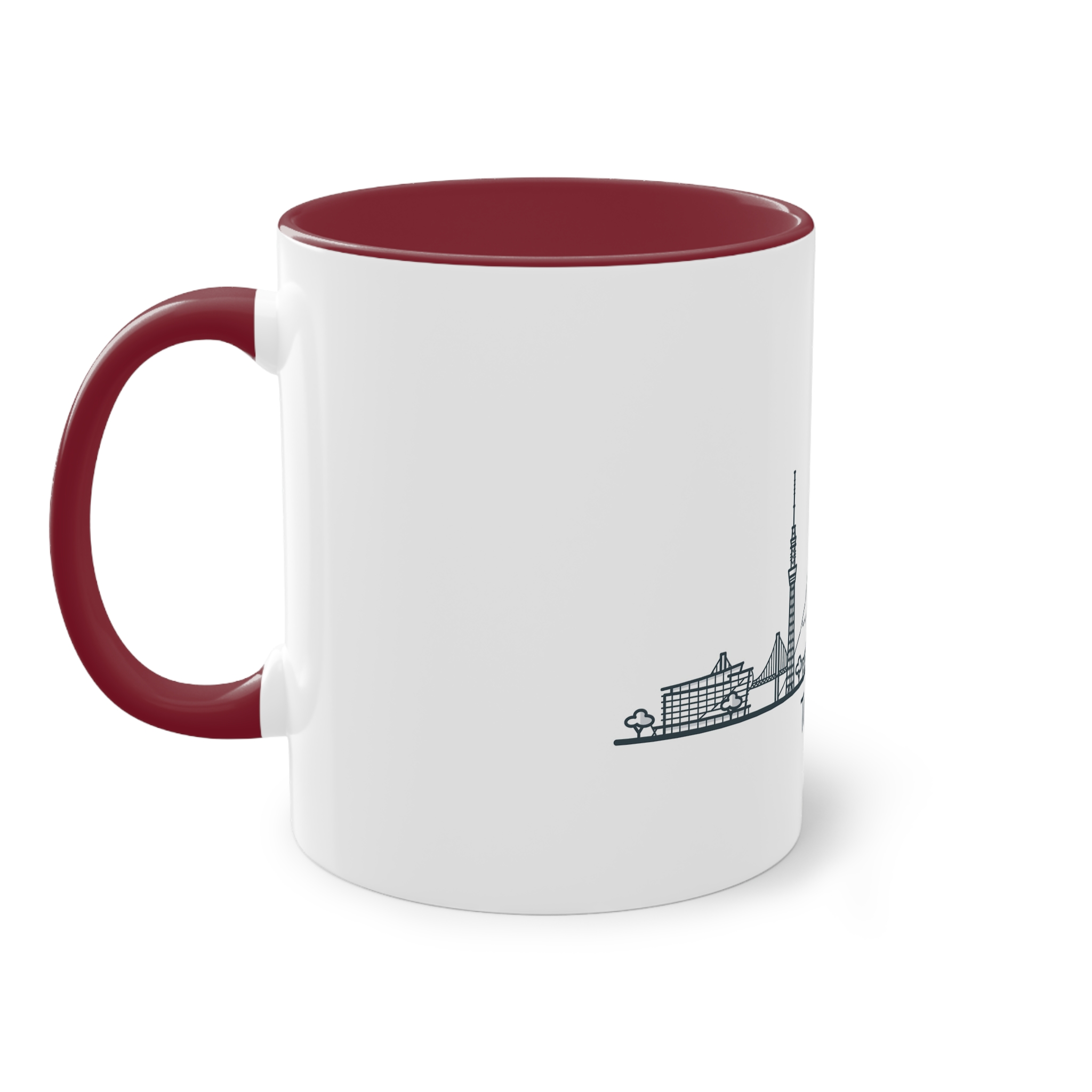 Original Design F997BB Two Tone Coffee Mug 11oz - Image 7