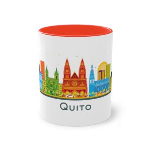 Quito Color Isolated Two Tone Coffee Mug 11oz
