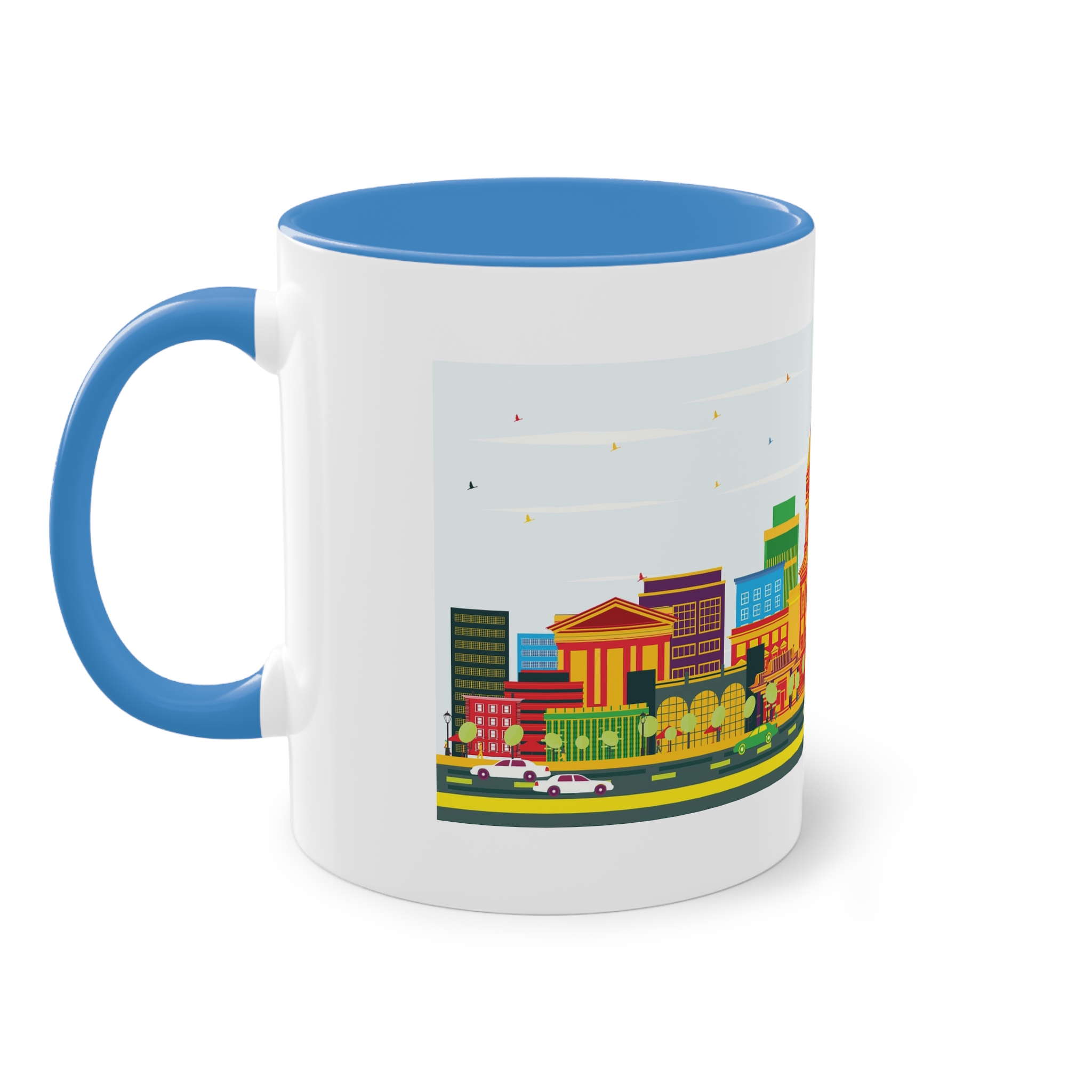 Madison Color Two Tone Coffee Mug 11oz - Image 35