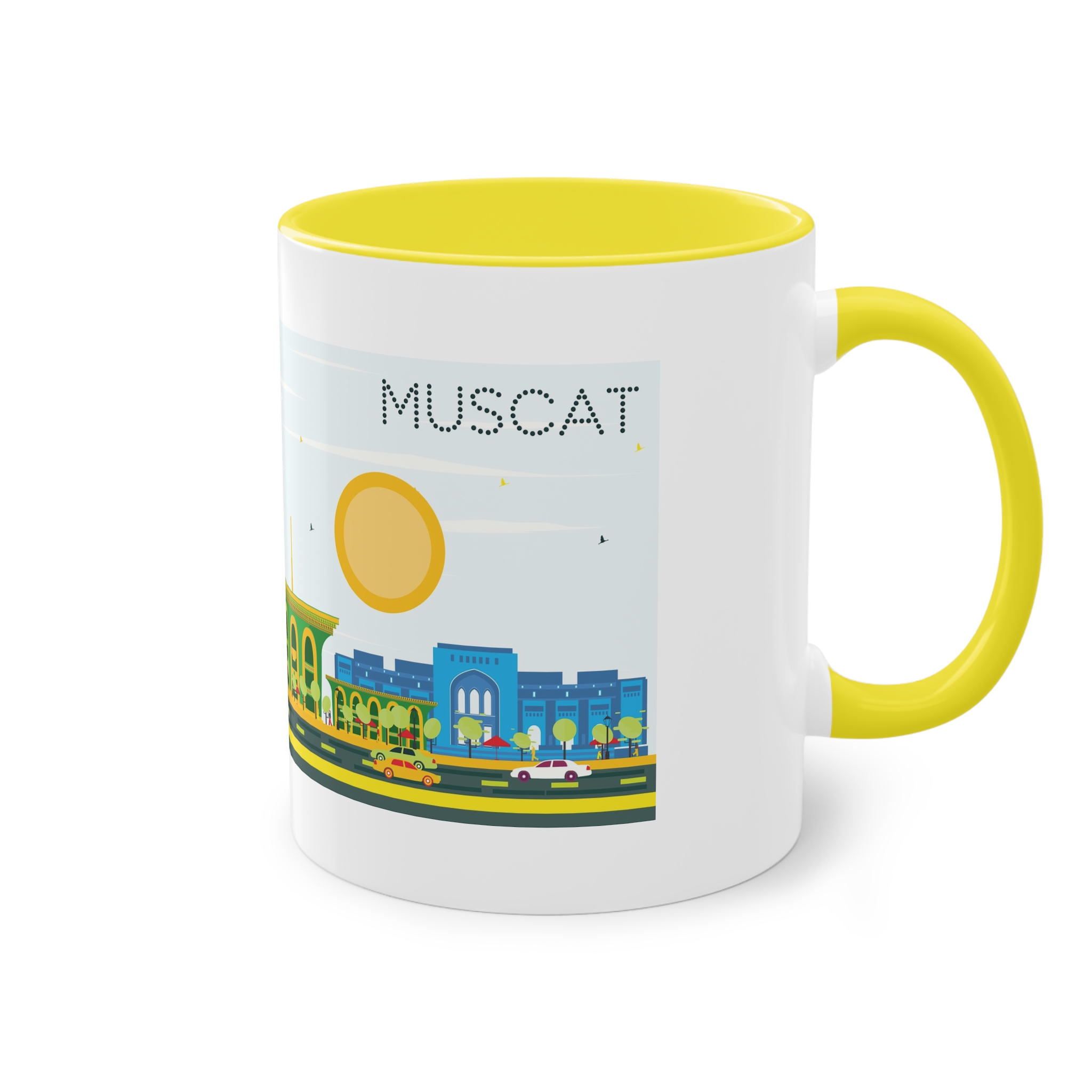 Muscat Color Two Tone Coffee Mug 11oz - Image 24