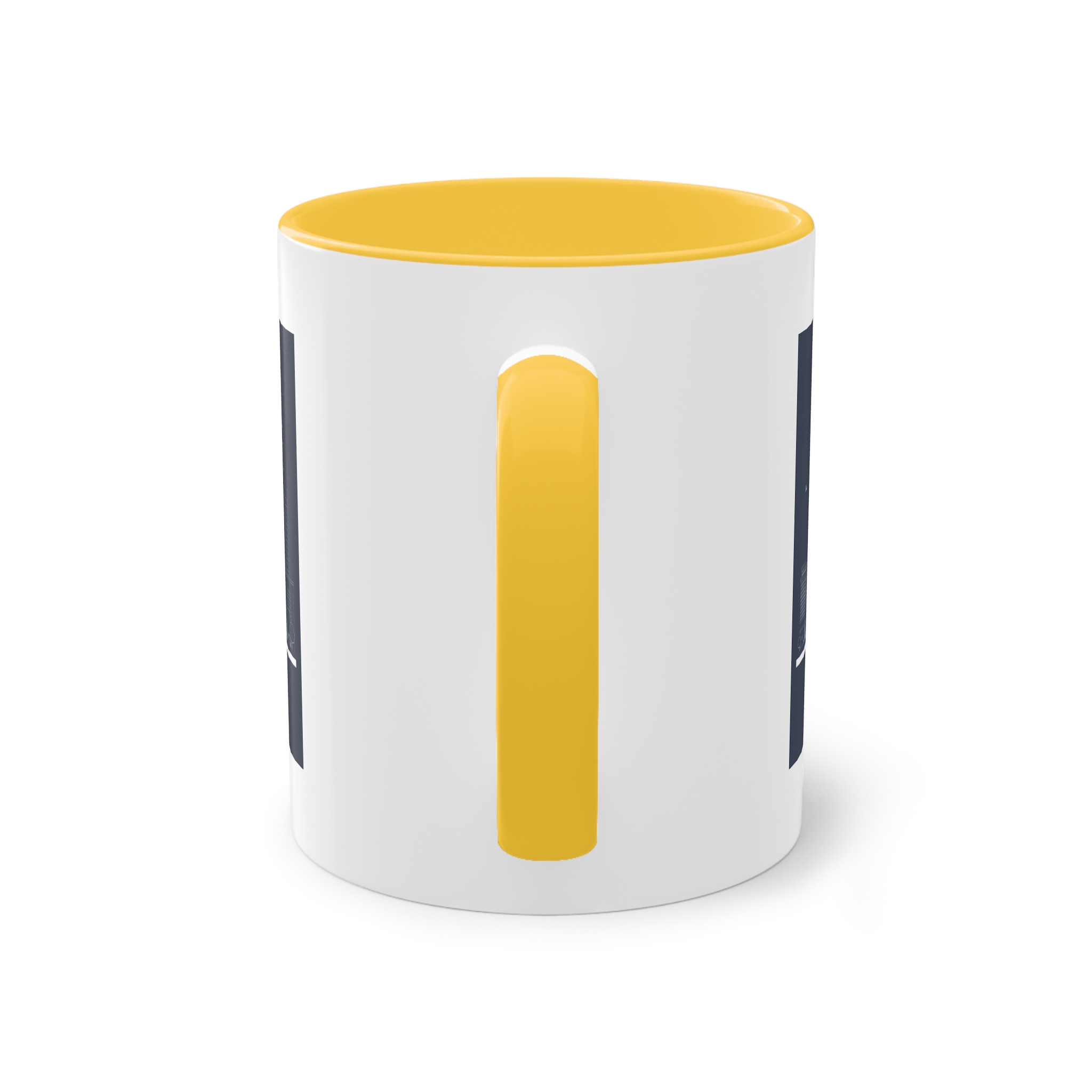 Kuala Lumpur Outline Inverse Two Tone Coffee Mug 11oz - Image 18