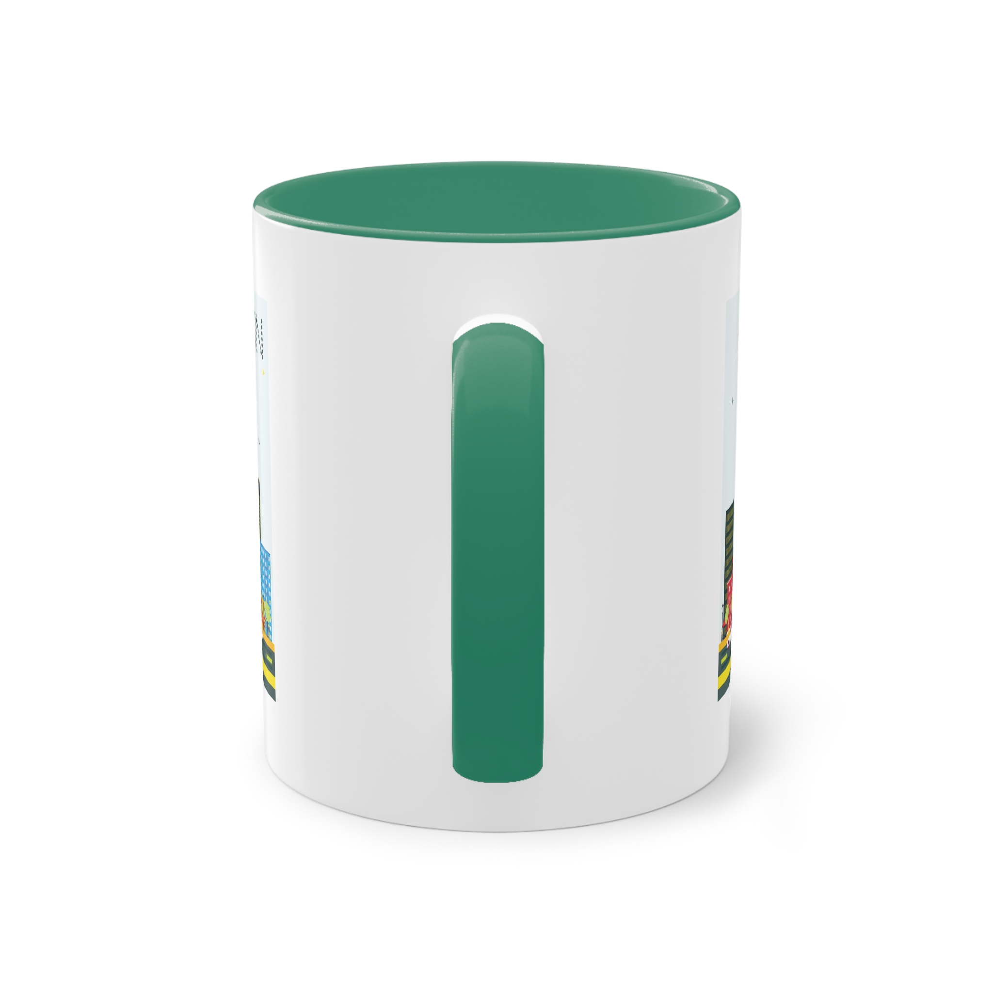 Madison Color Two Tone Coffee Mug 11oz - Image 30