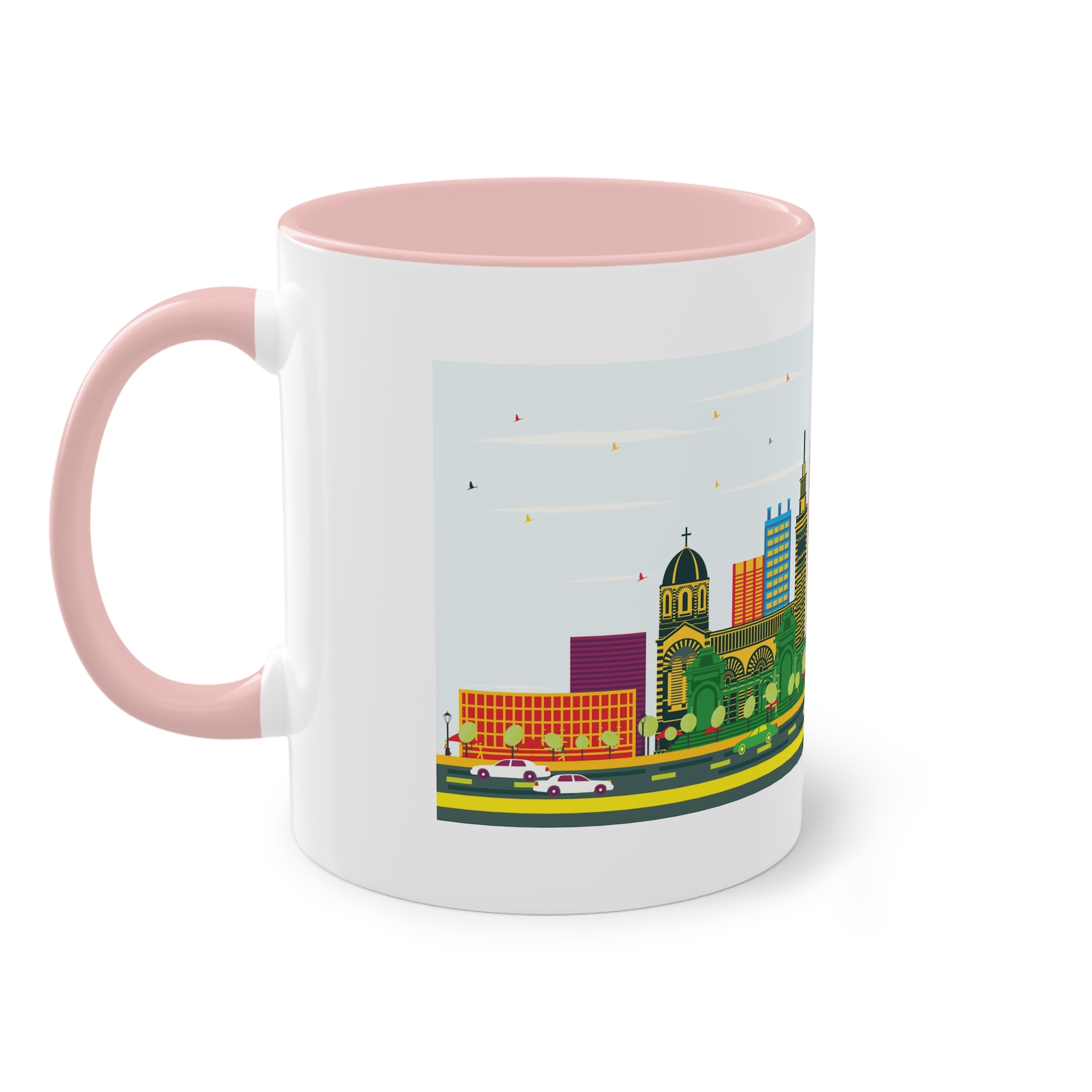 Marseille Color Two Tone Coffee Mug 11oz - Image 47
