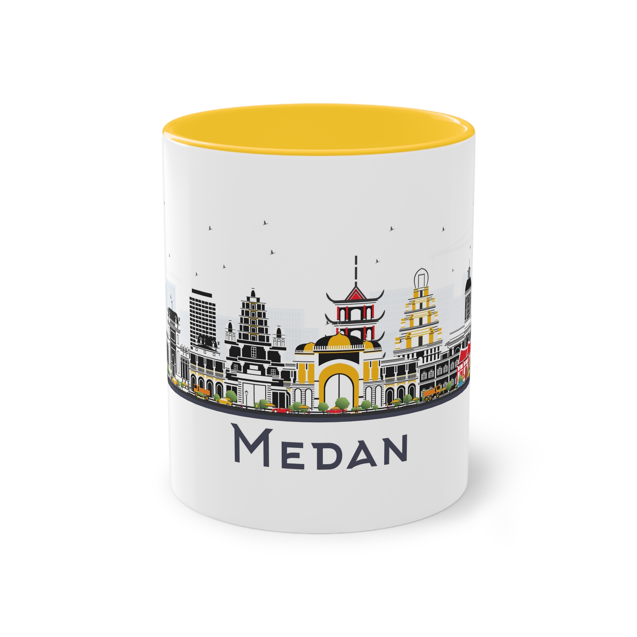 Medan Isolated Two Tone Coffee Mug 11oz - Image 17