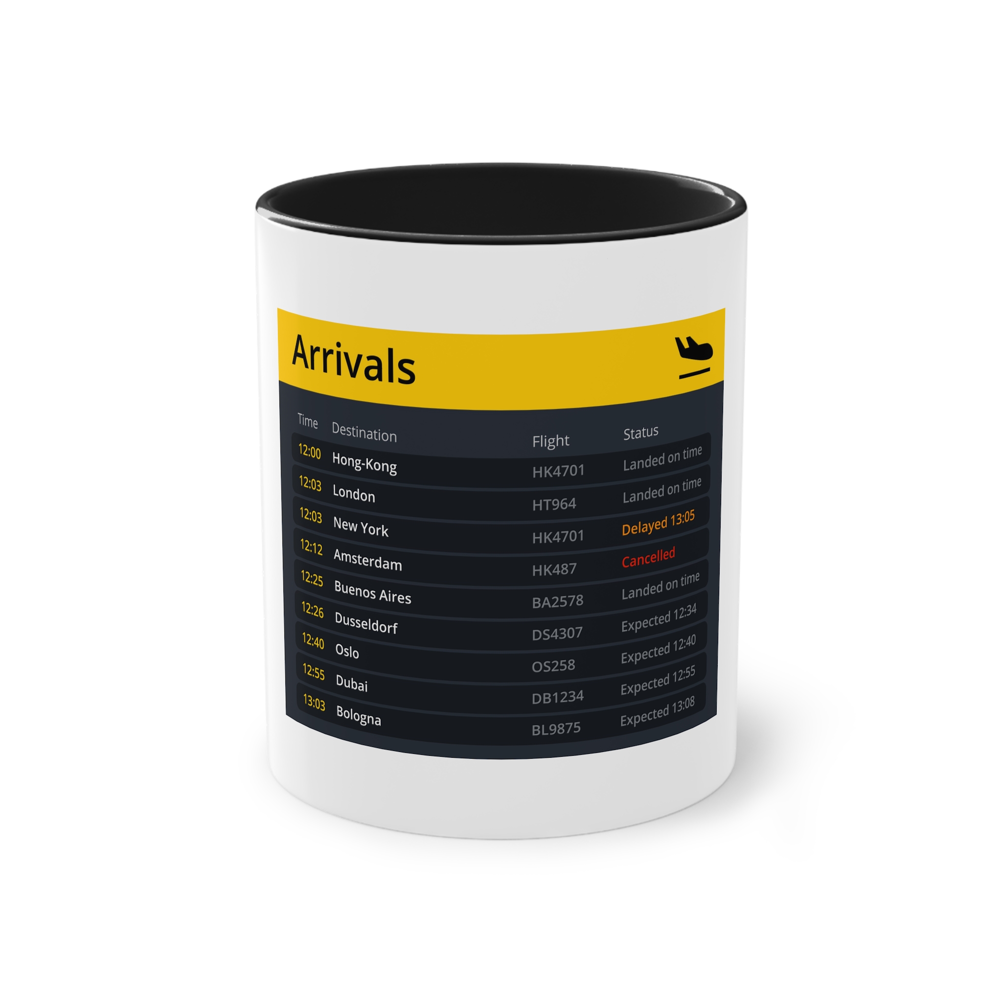 Arrivals Two Tone Coffee Mug 11oz - Image 9