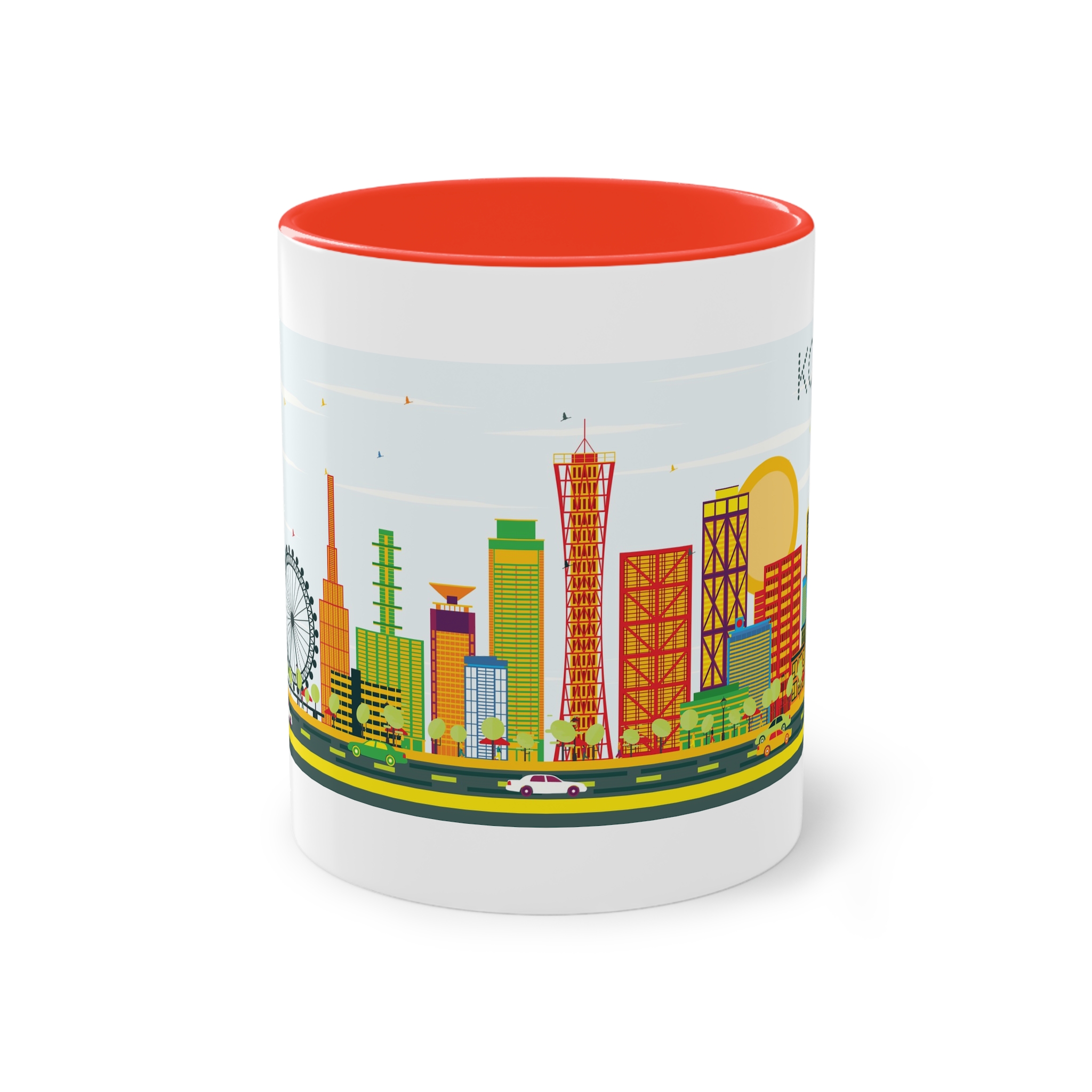 Kobe Color Two Tone Coffee Mug 11oz