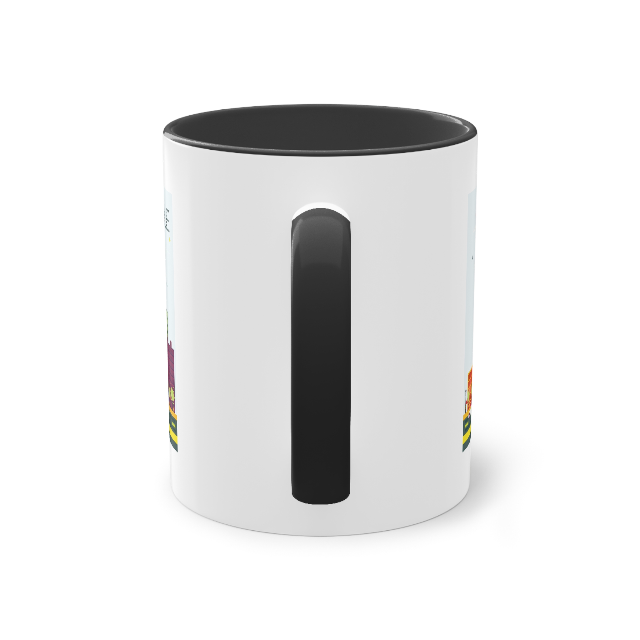 Marseille Color Two Tone Coffee Mug 11oz - Image 10