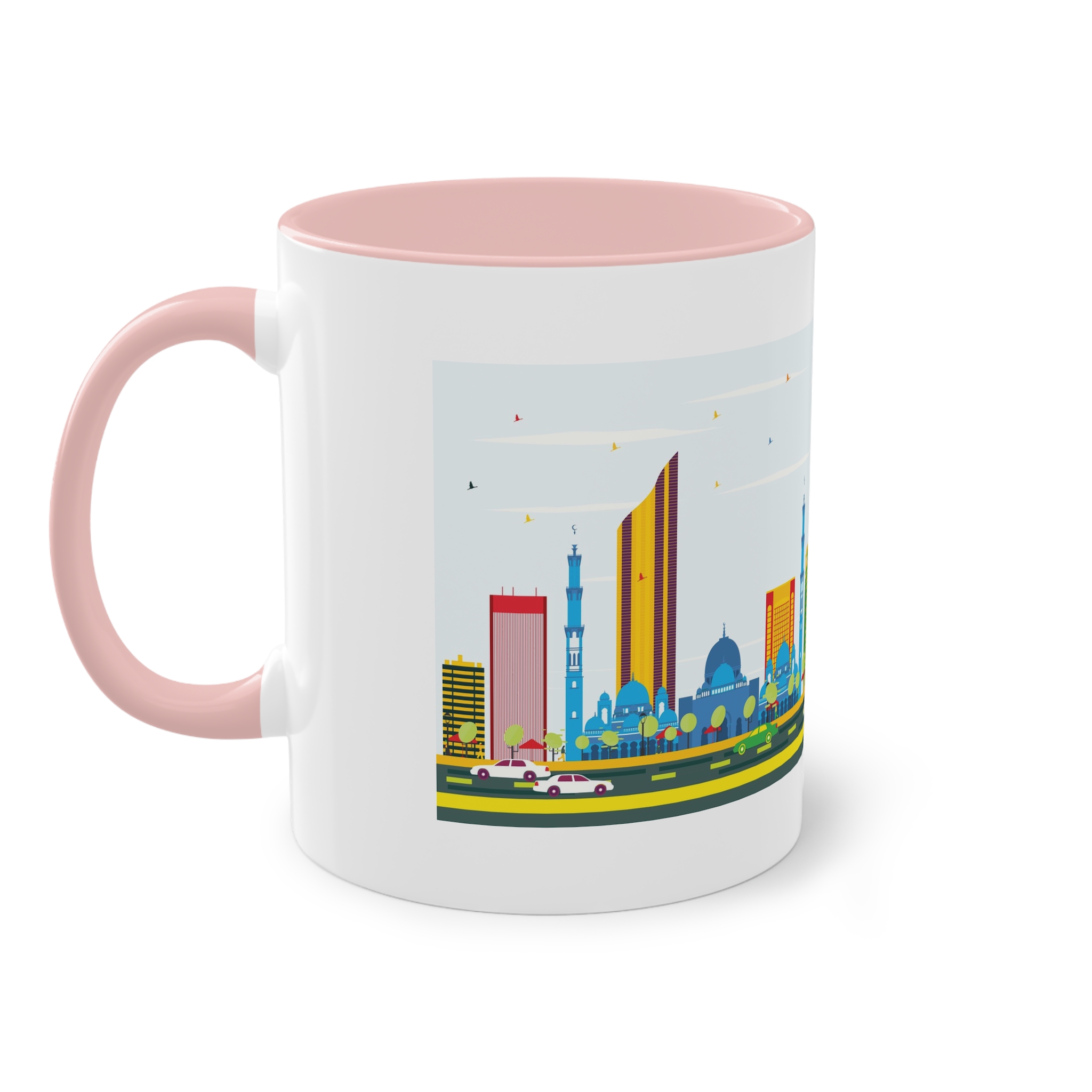 Abu Dhabi Color Two Tone Coffee Mug 11oz - Image 47