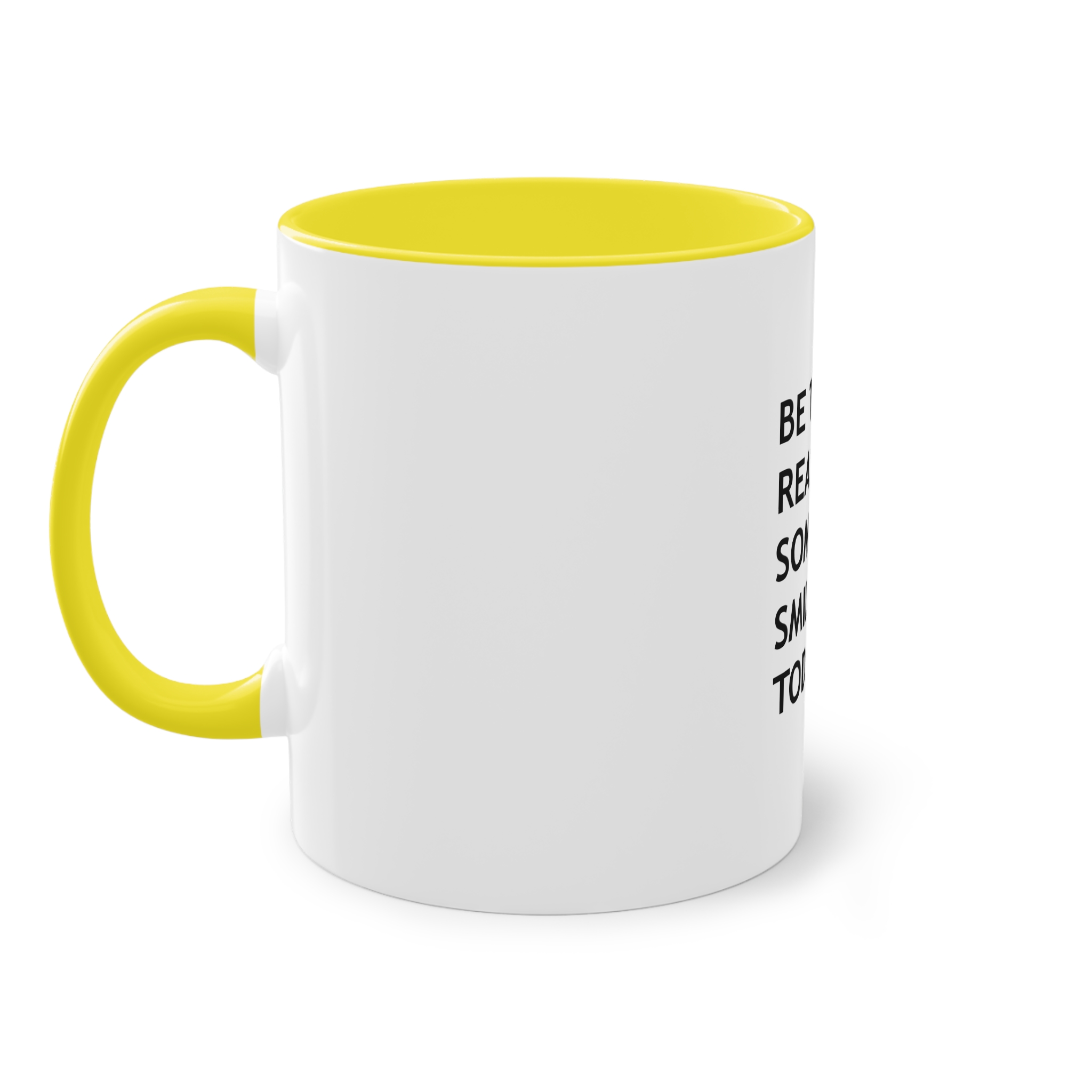 Be Reason Someone Smiles Today (1) Two Tone Coffee Mug 11oz - Image 23