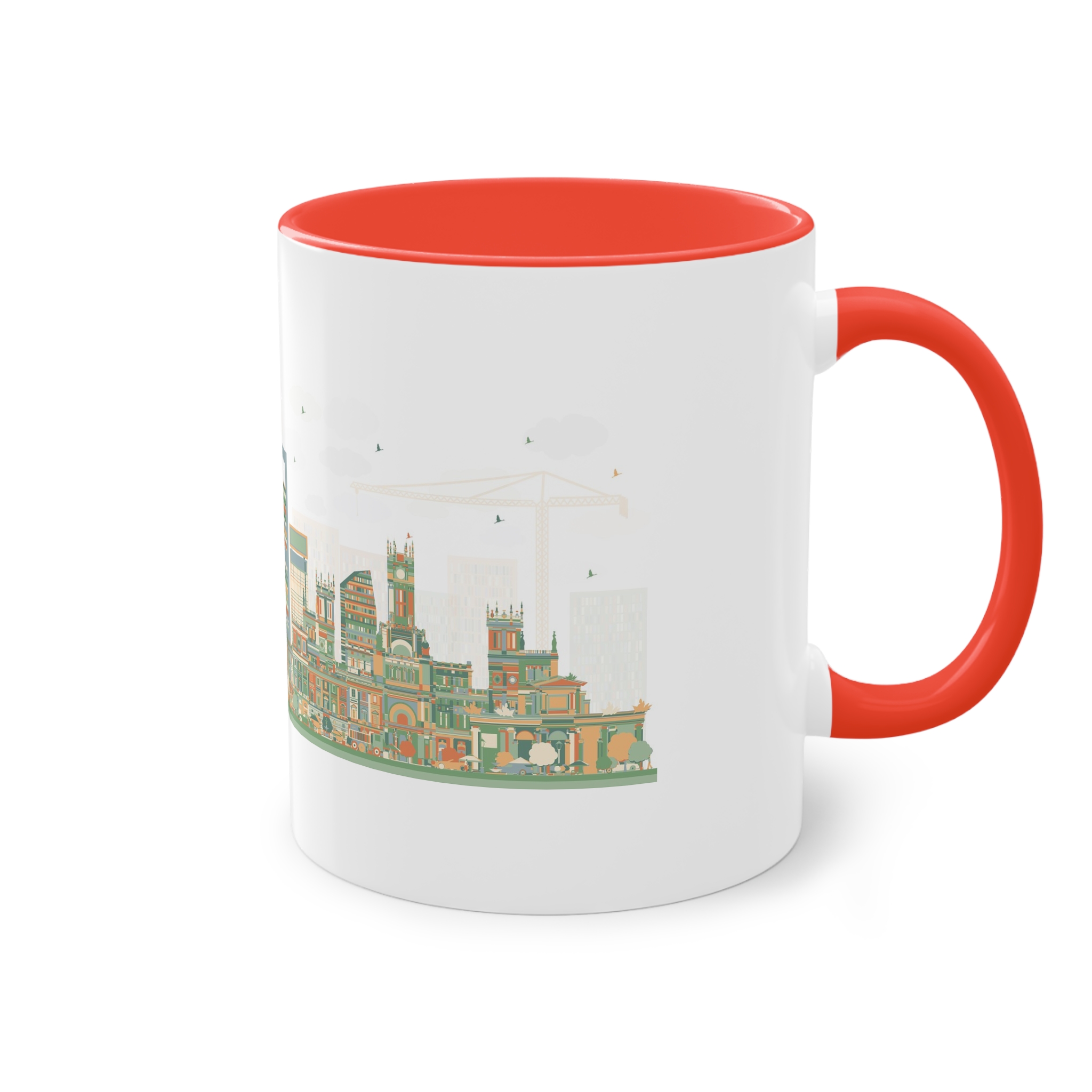 Madrid New Ver 1 Two Tone Coffee Mug 11oz - Image 4