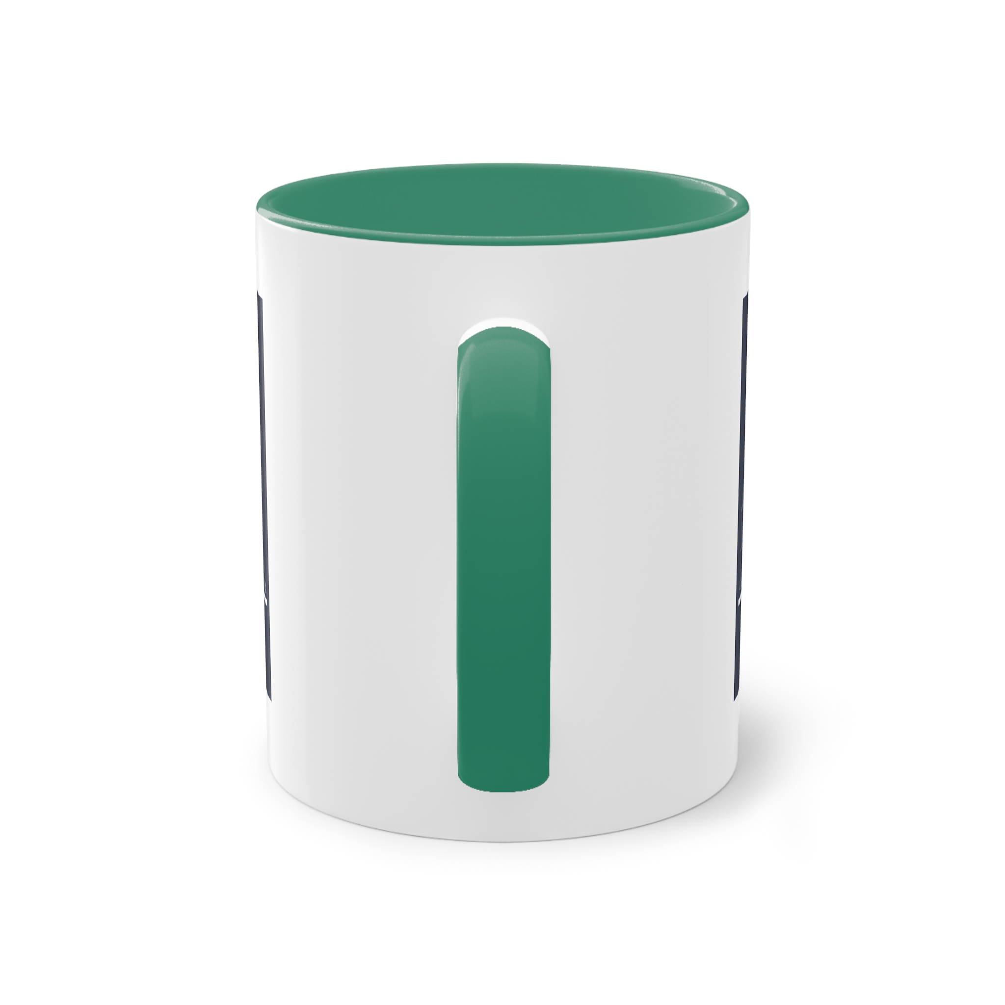 Quito Outline Inverse Two Tone Coffee Mug 11oz - Image 30