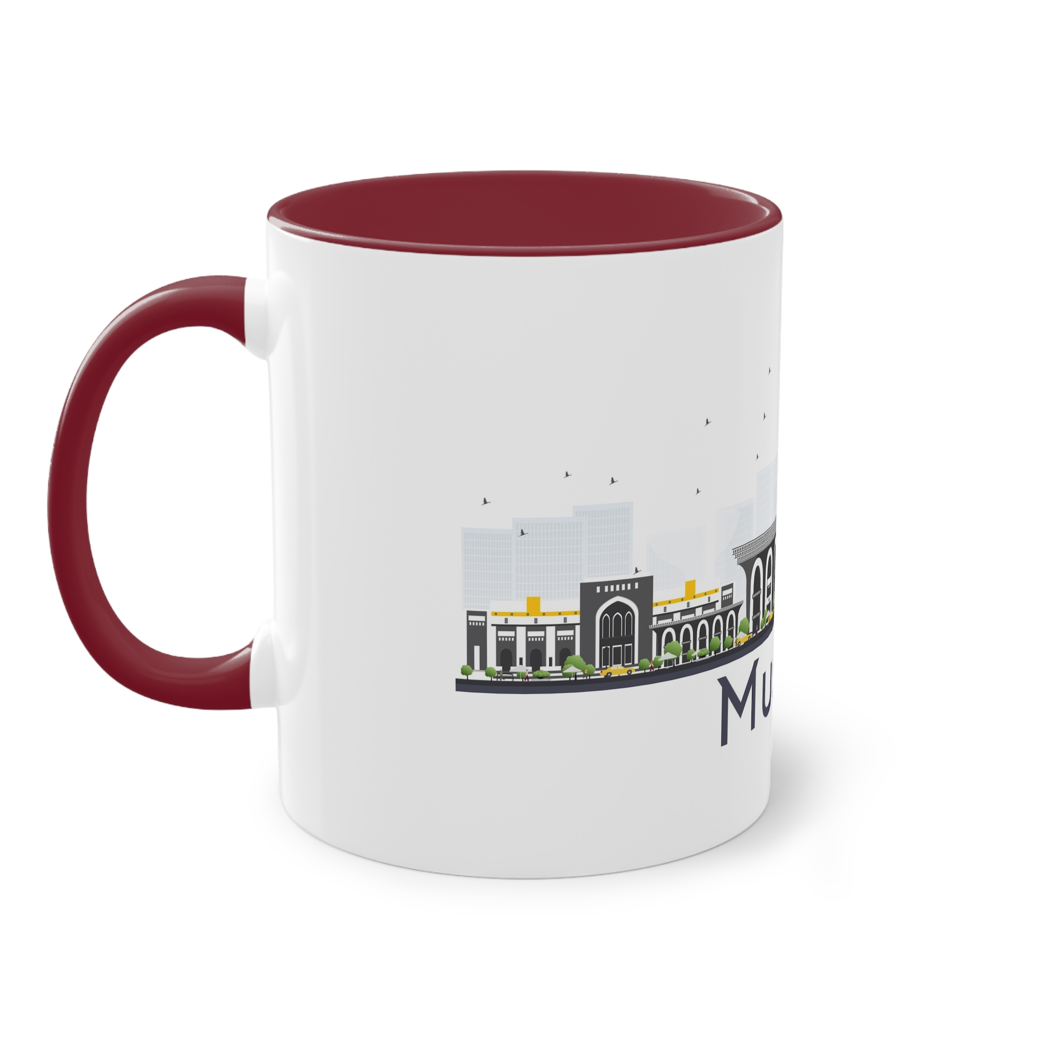 Muscat Isolated Two Tone Coffee Mug 11oz - Image 7