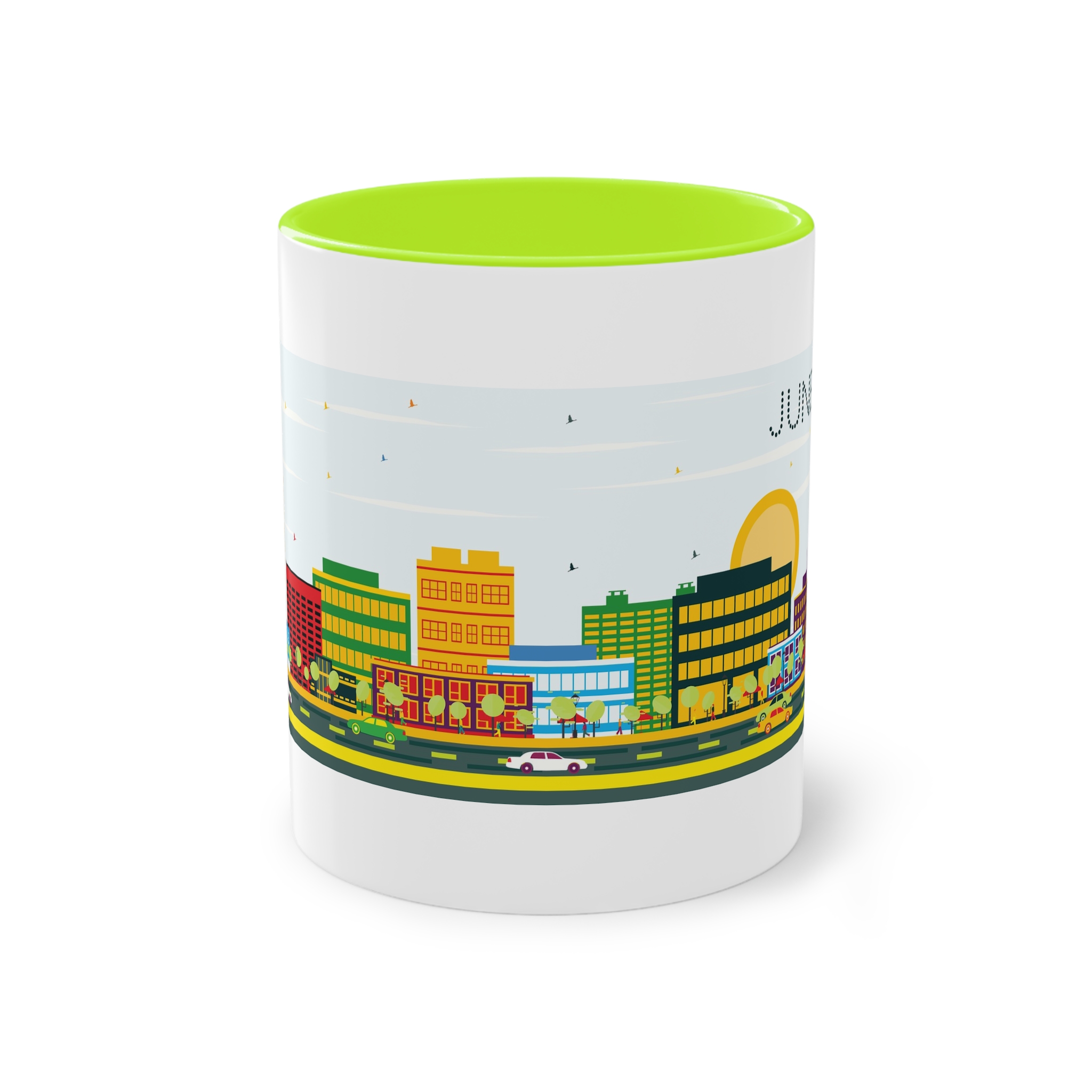 Juneau Color Two Tone Coffee Mug 11oz - Image 25