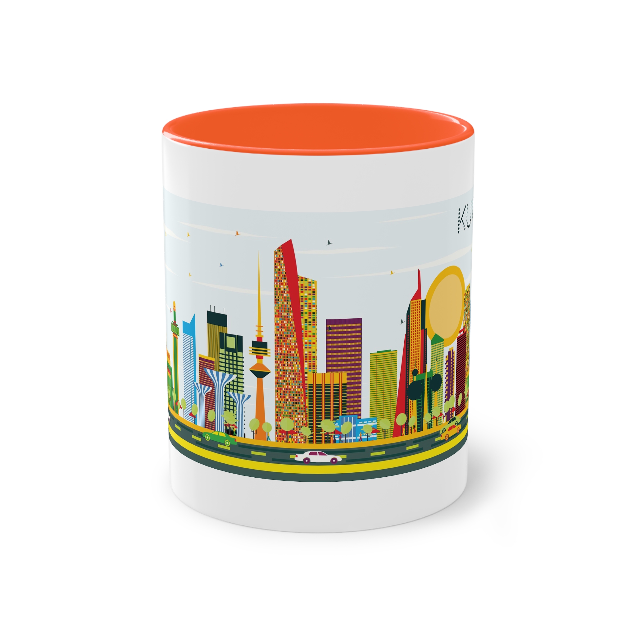 Kuwait Color Two Tone Coffee Mug 11oz - Image 13