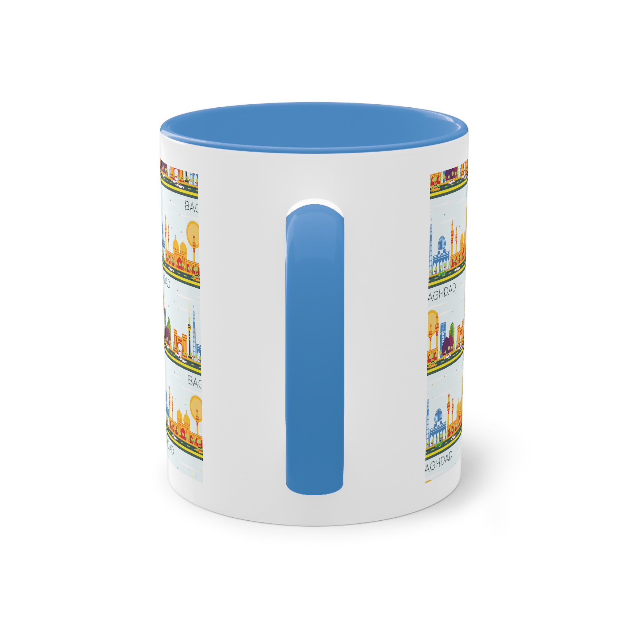 Baghdad Color Two Tone Coffee Mug 11oz - Image 34