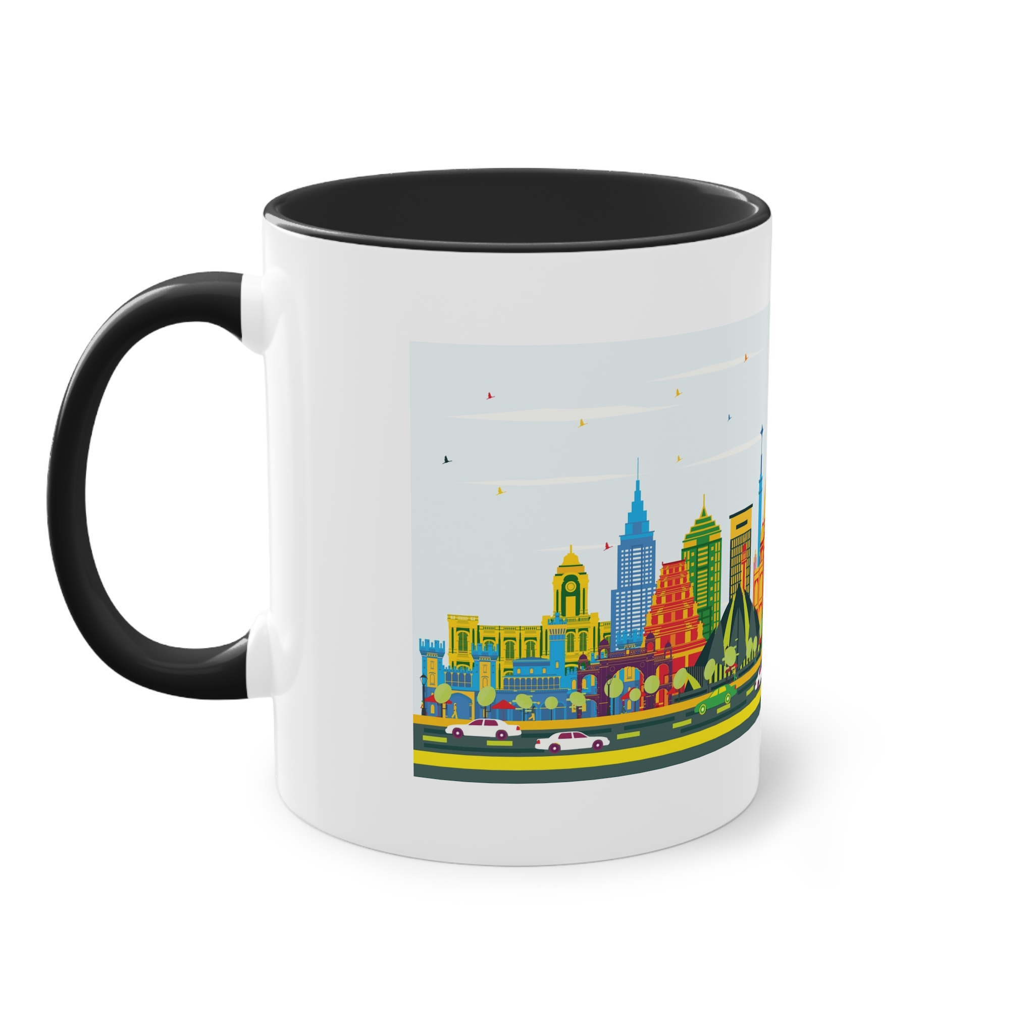 India Color Two Tone Coffee Mug 11oz - Image 11