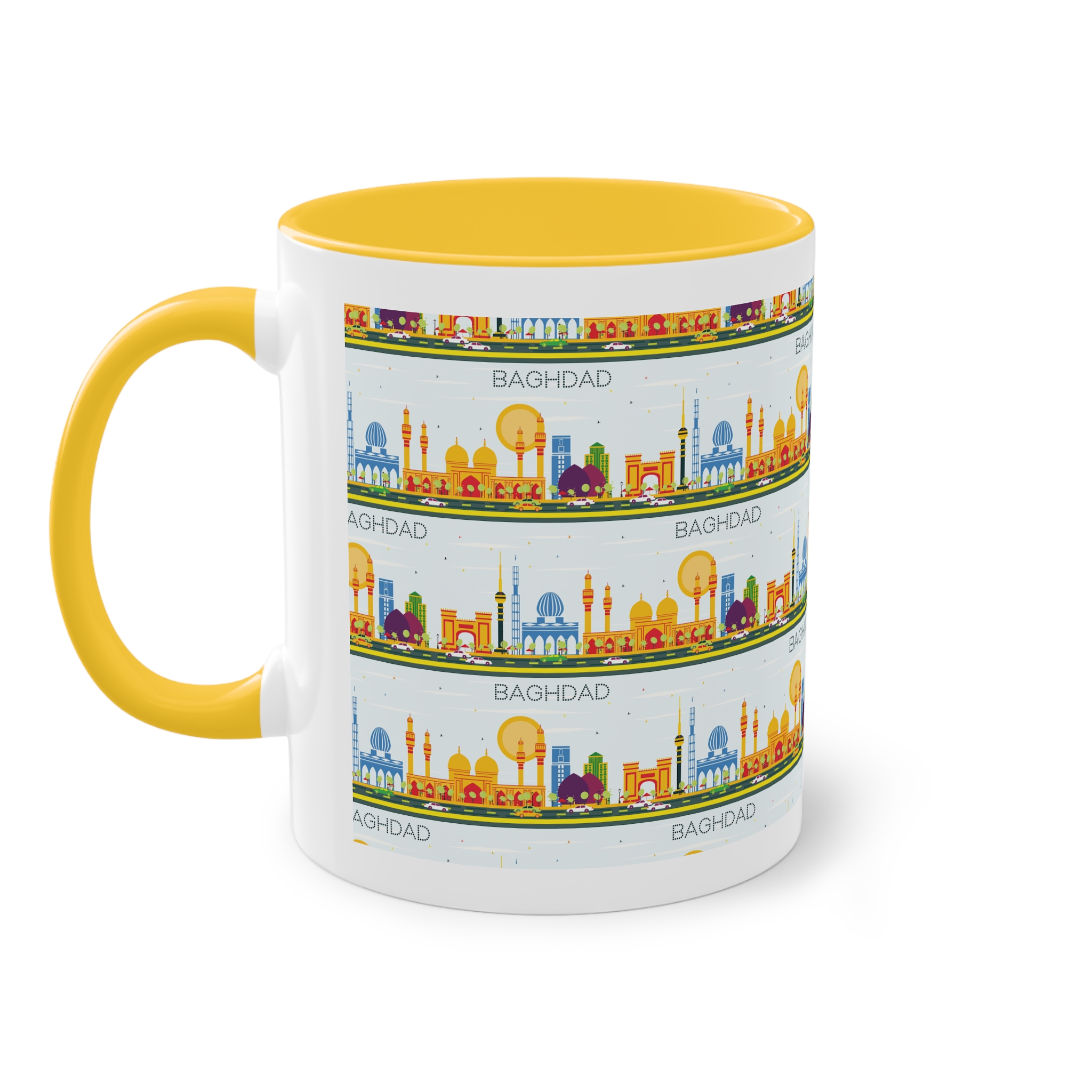 Baghdad Color Two Tone Coffee Mug 11oz - Image 19