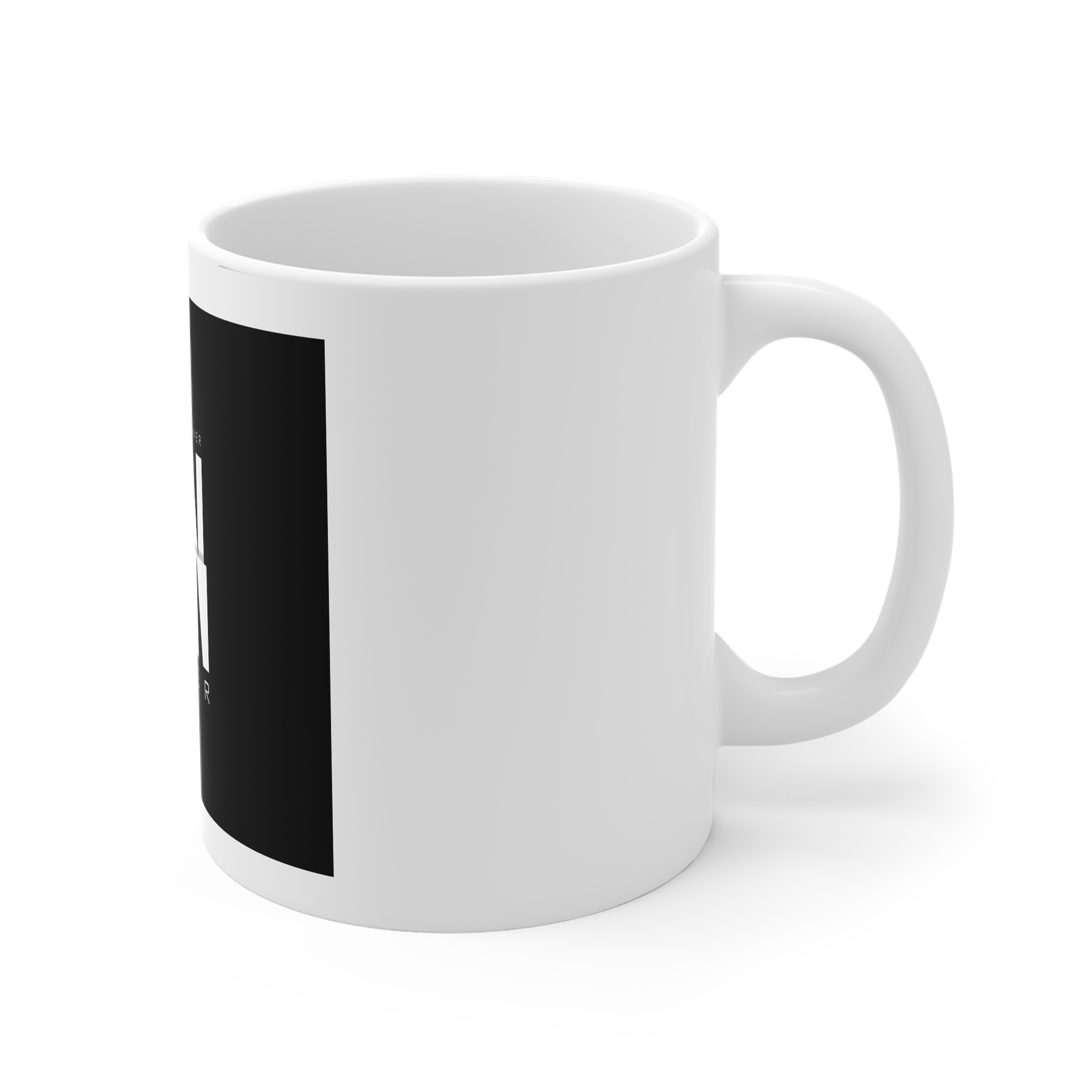Run Faster 11oz White Mug - Image 3