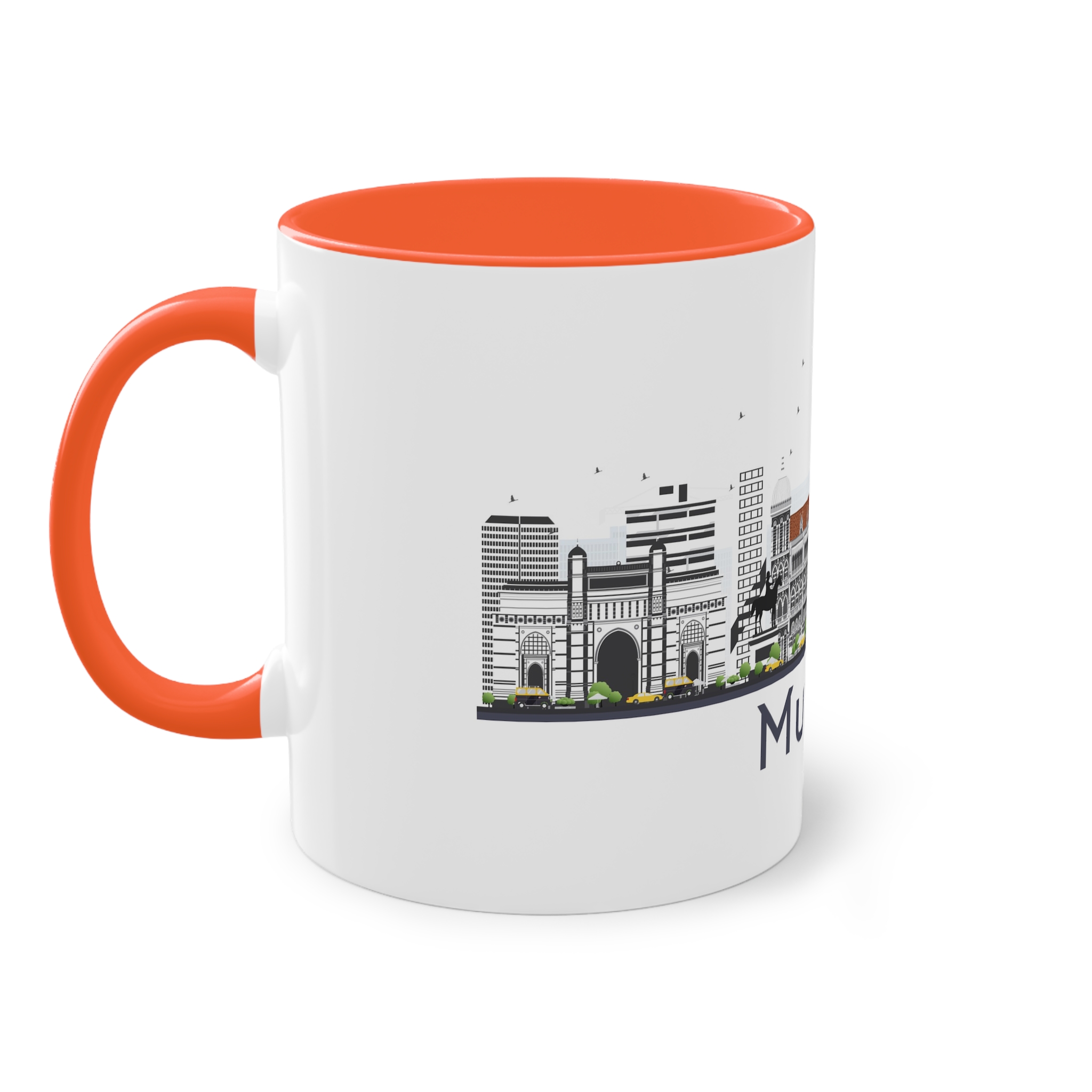 Mumbai Isolated Two Tone Coffee Mug 11oz - Image 15