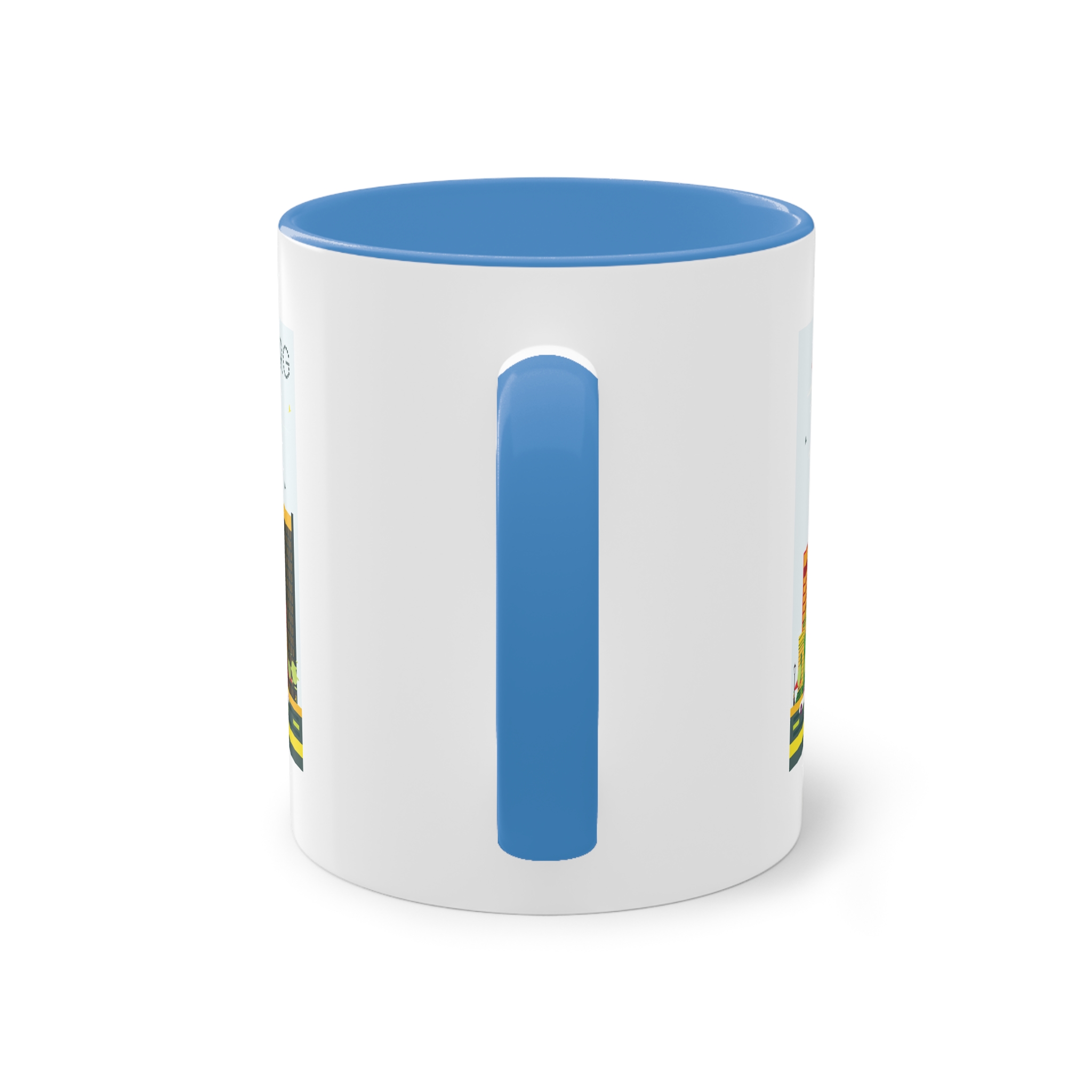 Johannesburg Color Two Tone Coffee Mug 11oz - Image 34