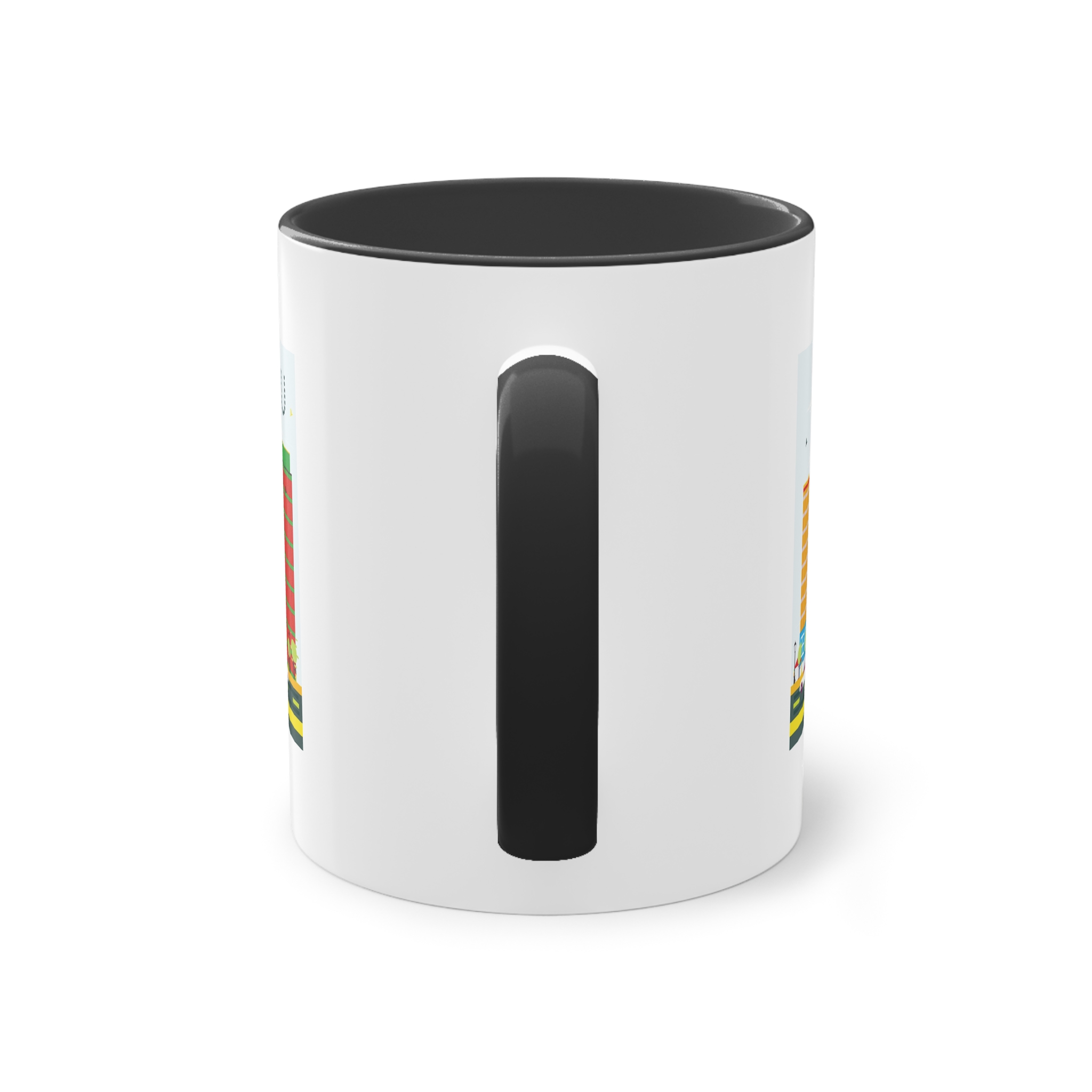 Juneau Color Two Tone Coffee Mug 11oz - Image 10