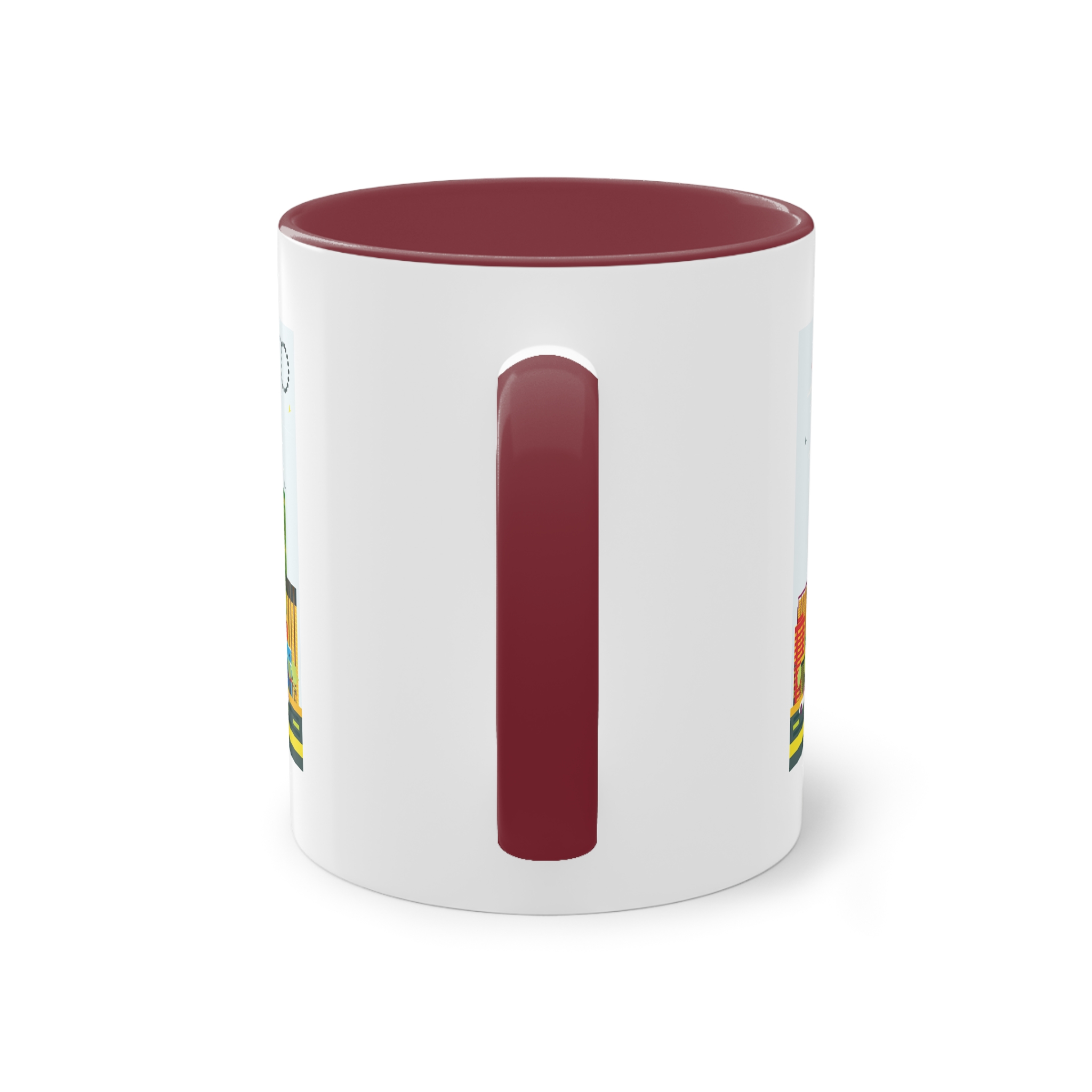 Kyoto Color Two Tone Coffee Mug 11oz - Image 6