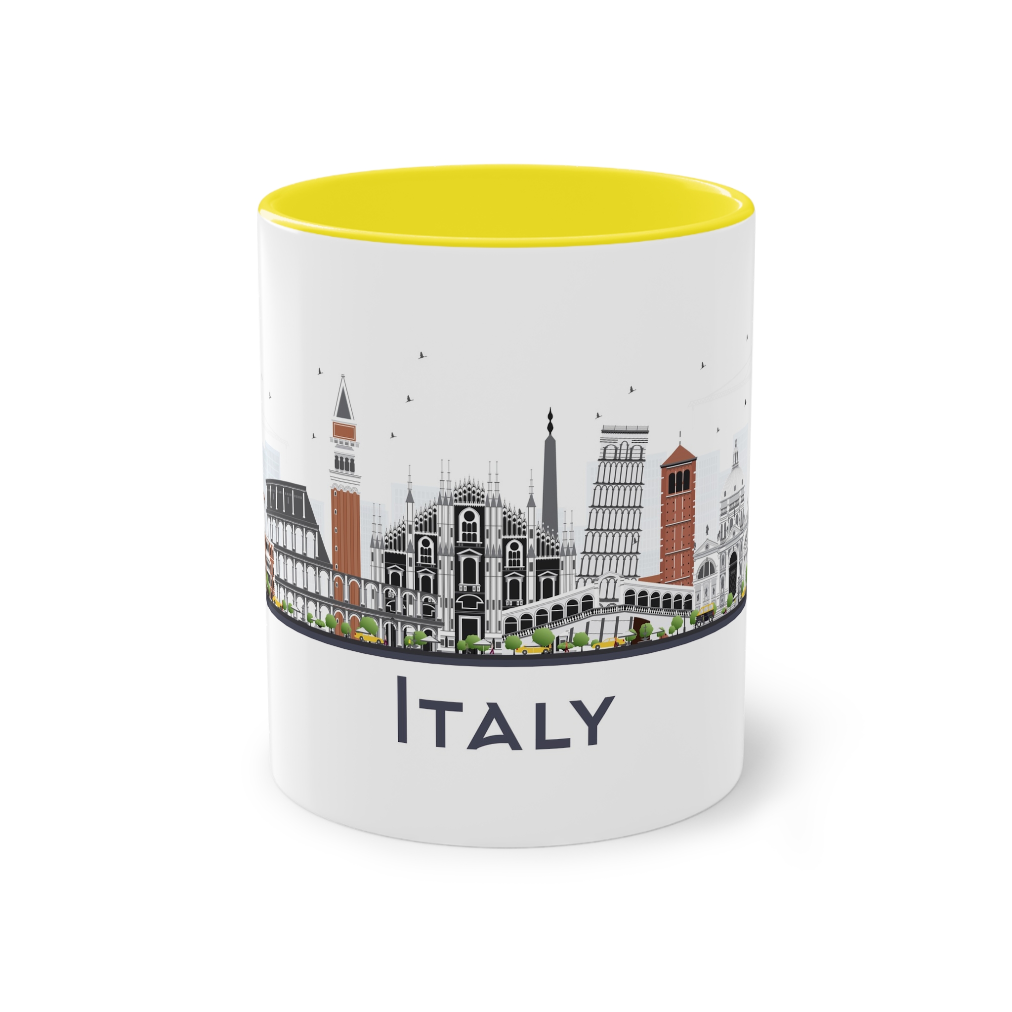 Italy Isolated Two Tone Coffee Mug 11oz - Image 21