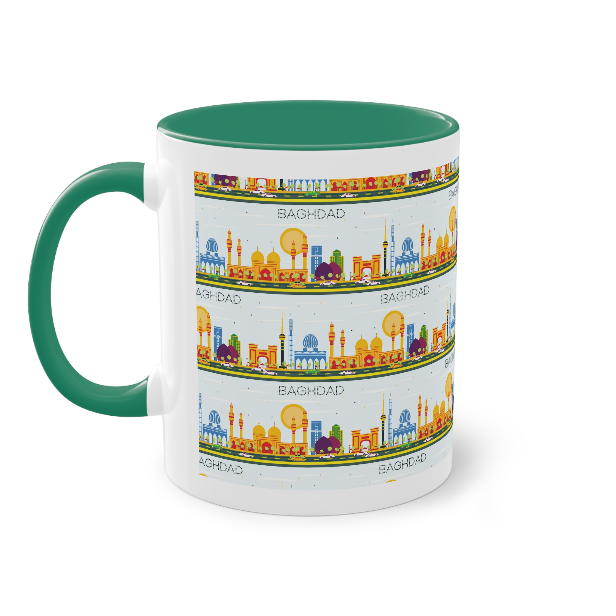 Baghdad Color Two Tone Coffee Mug 11oz - Image 31